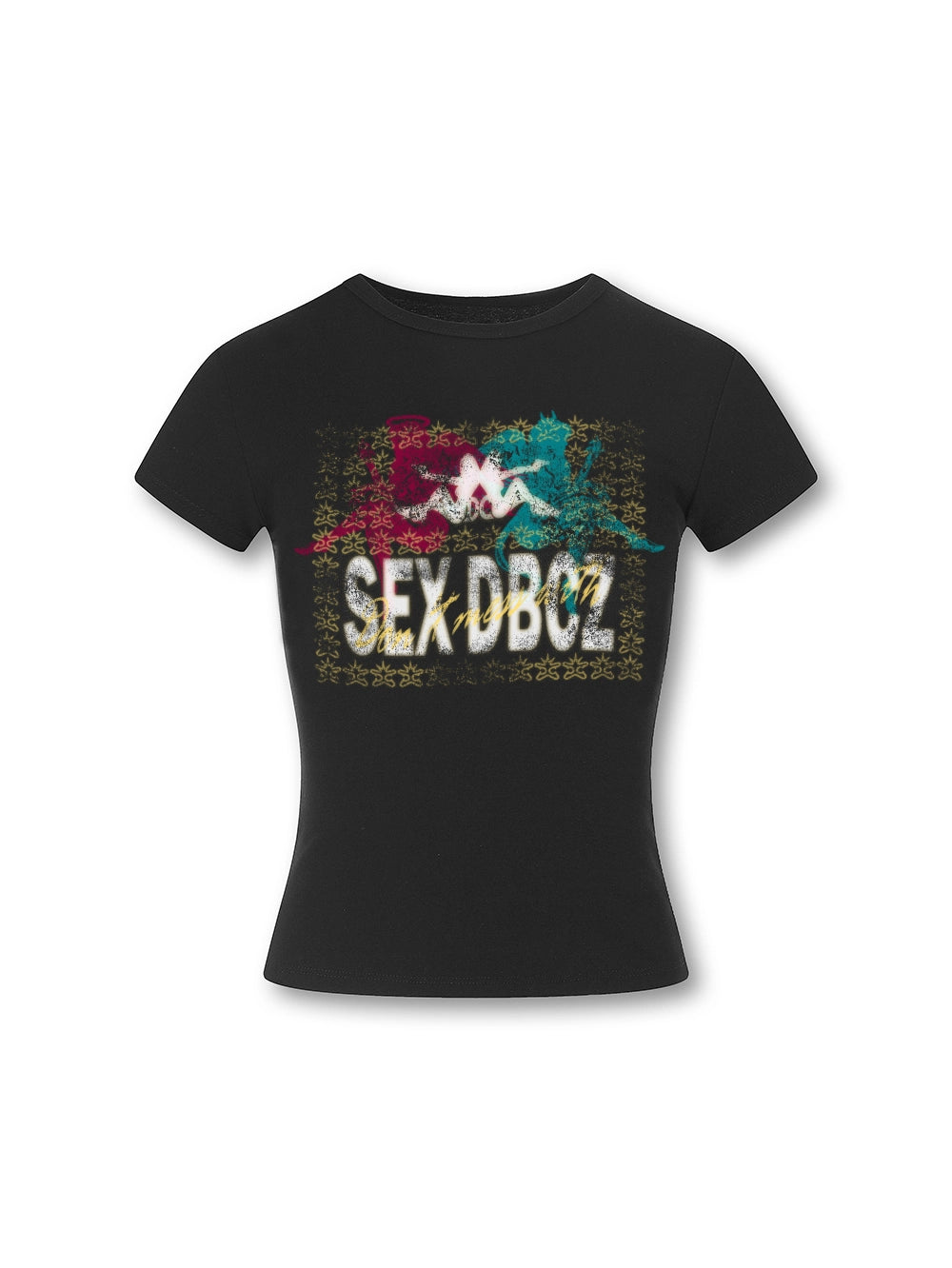 Parody Angel Devil Baby Tee-701