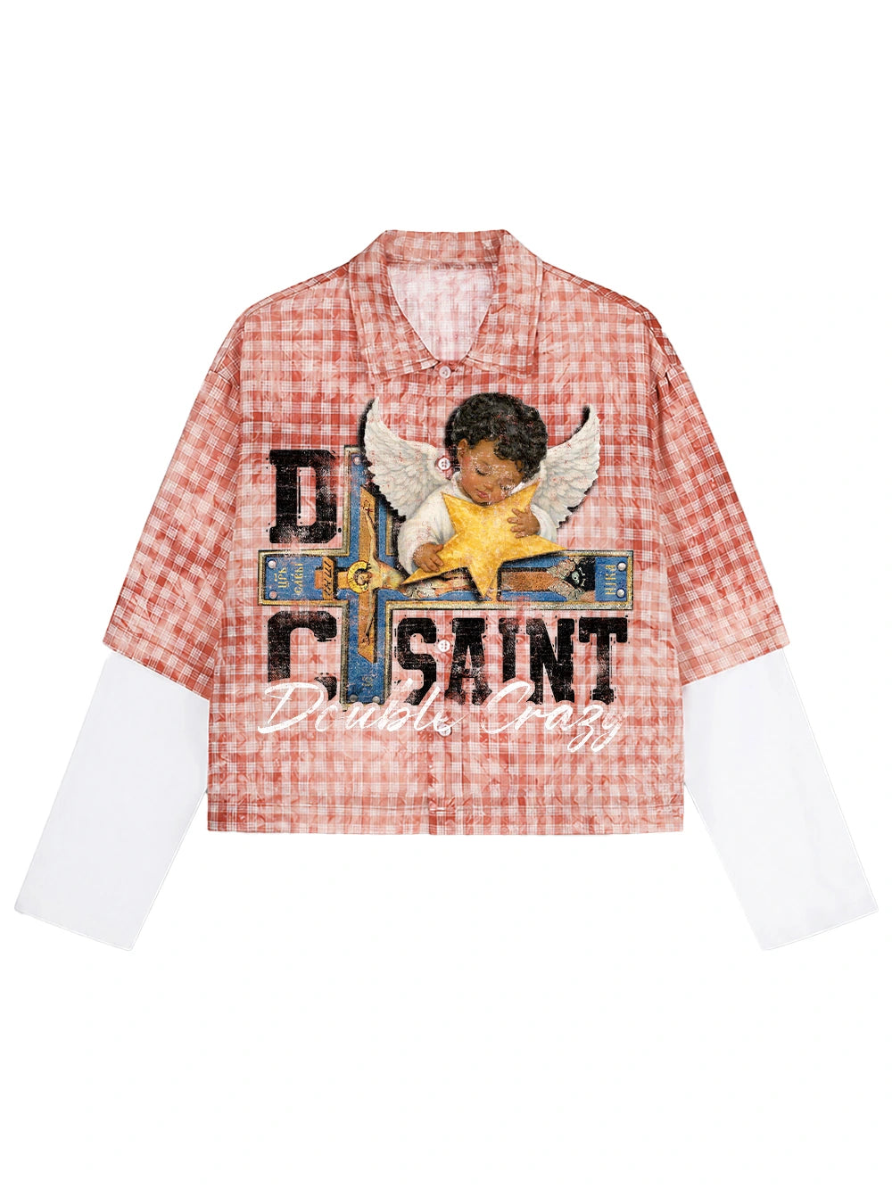 Layered Boxy Grunge Cherub L/S-714