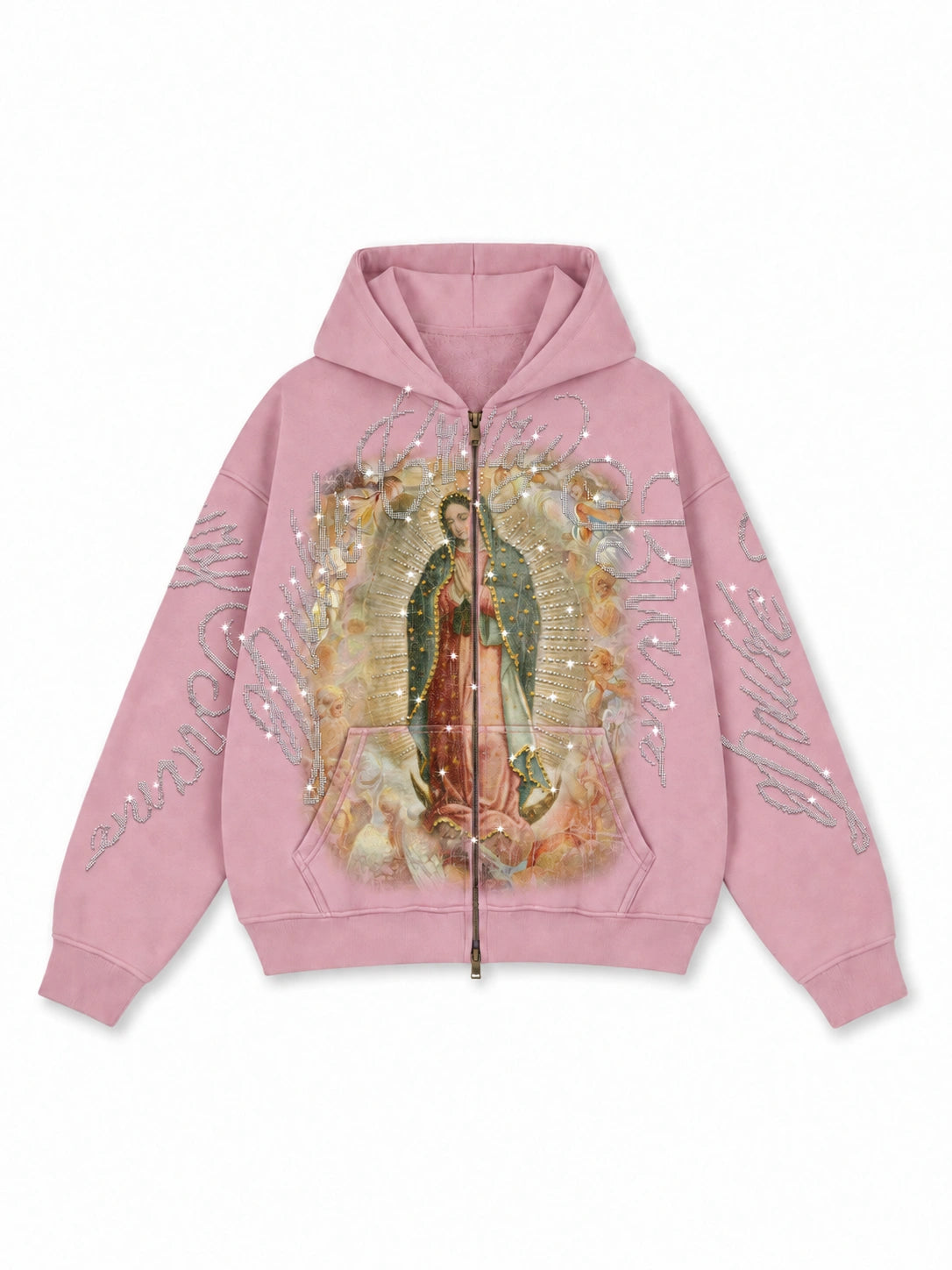 Vintage Iced-Out Virgin Hoodie-758