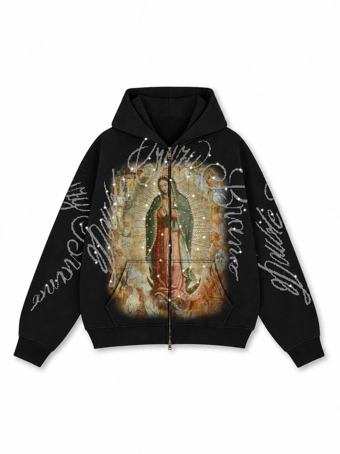 Vintage Iced-Out Virgin Hoodie-758