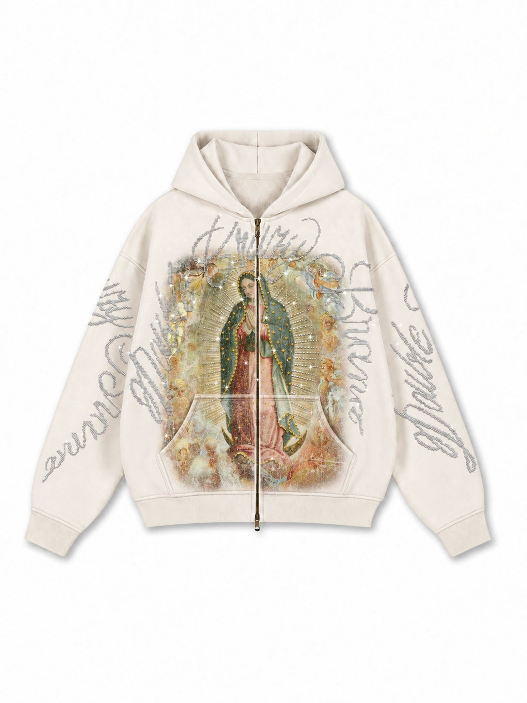 Vintage Iced-Out Virgin Hoodie-758