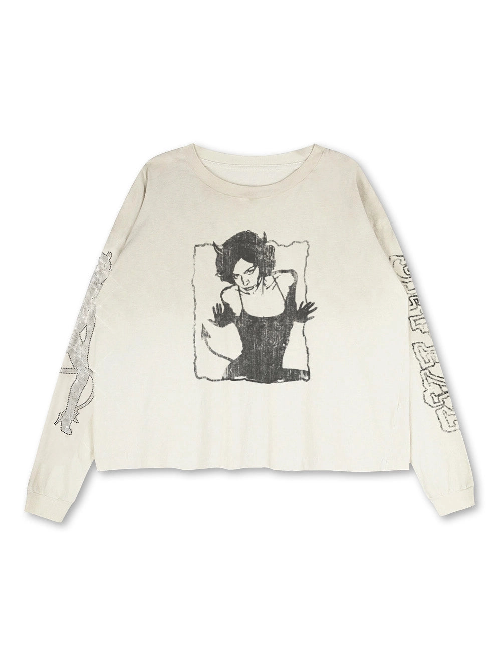 Vintage Rhinestone Vixen L/S-775