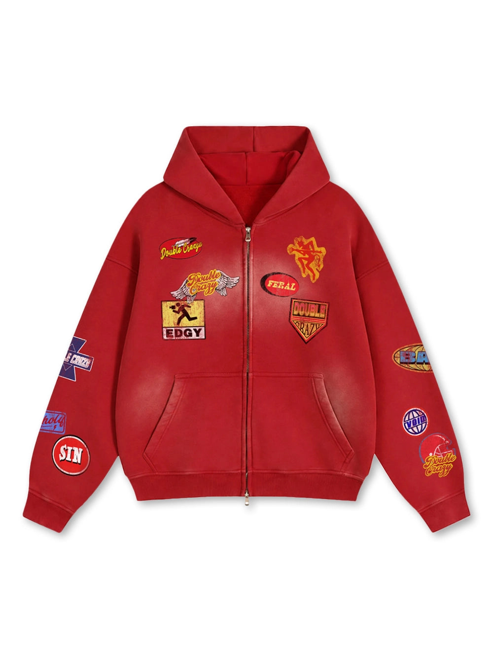 Adhesivo tipo "sticker bomb" arenado Zip-790