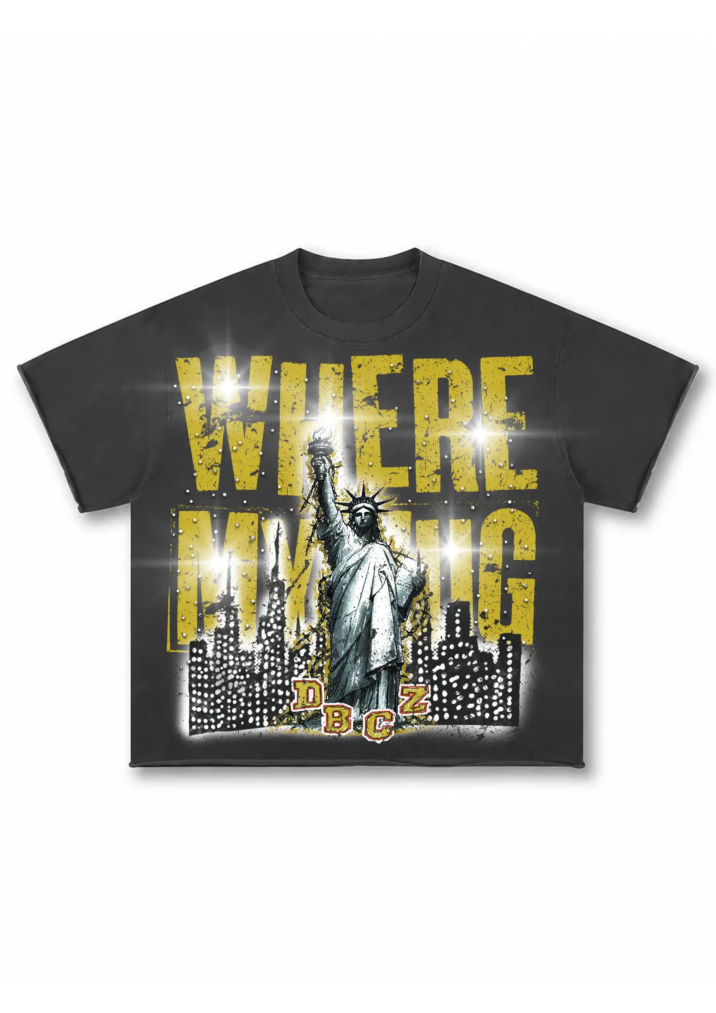 Liberty Slogan Vintage Tee-656