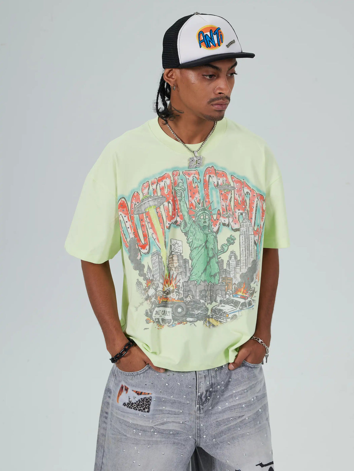 90s Sci-Fi Comic Liberty Tee-667