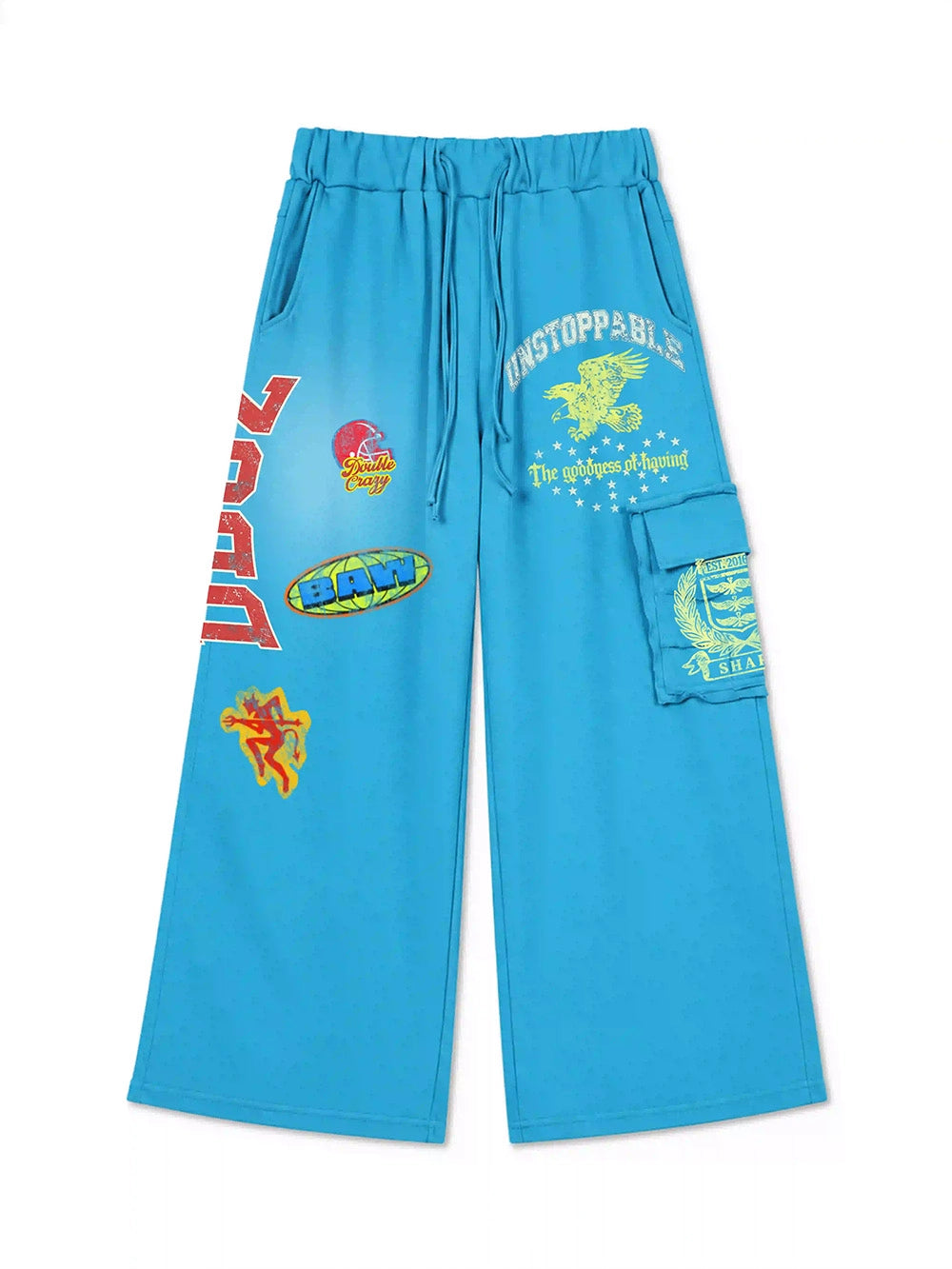 Retro Eagle Cargo Sweats-812