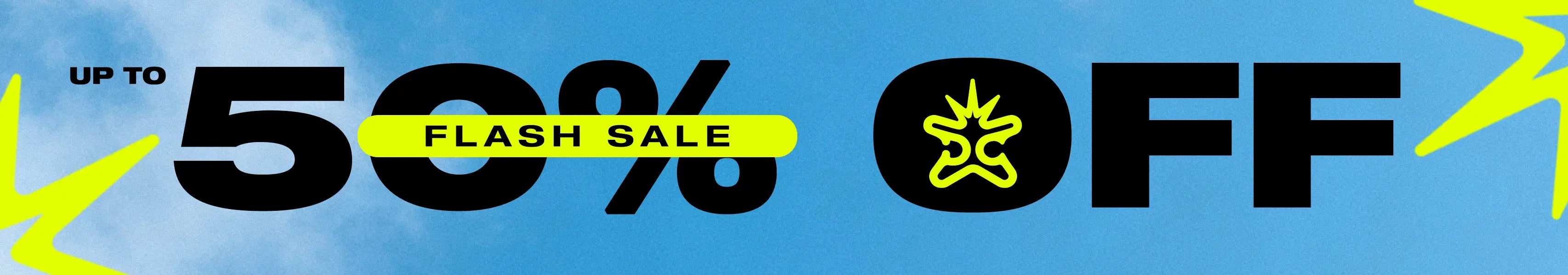 DoubleCrazy streetwear flash sale with up to 50% off selected styles