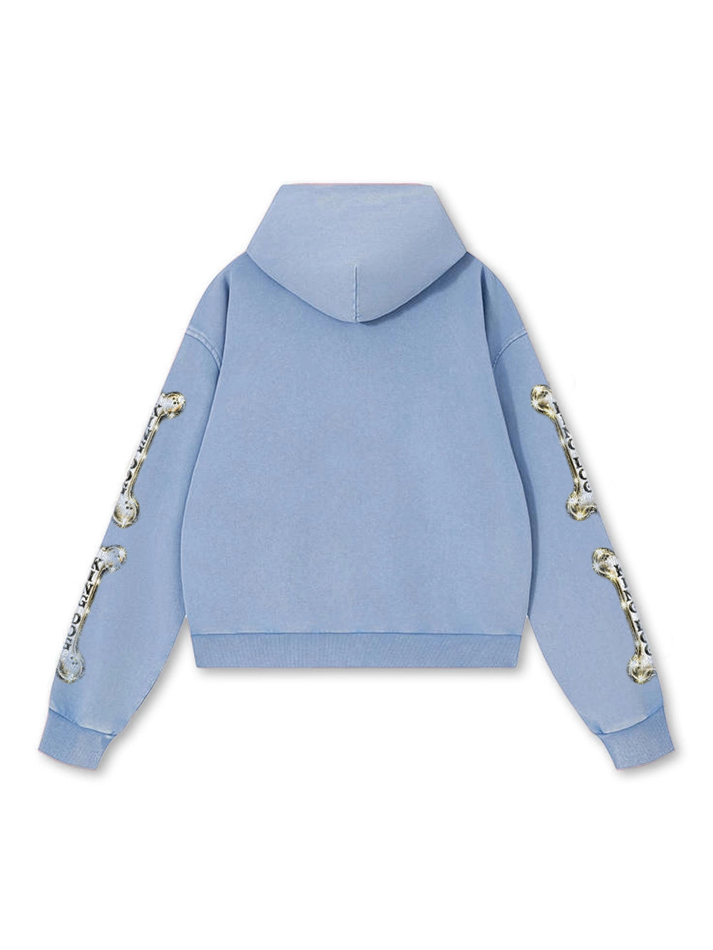 Two-Headed Bulldog Hoodie-842