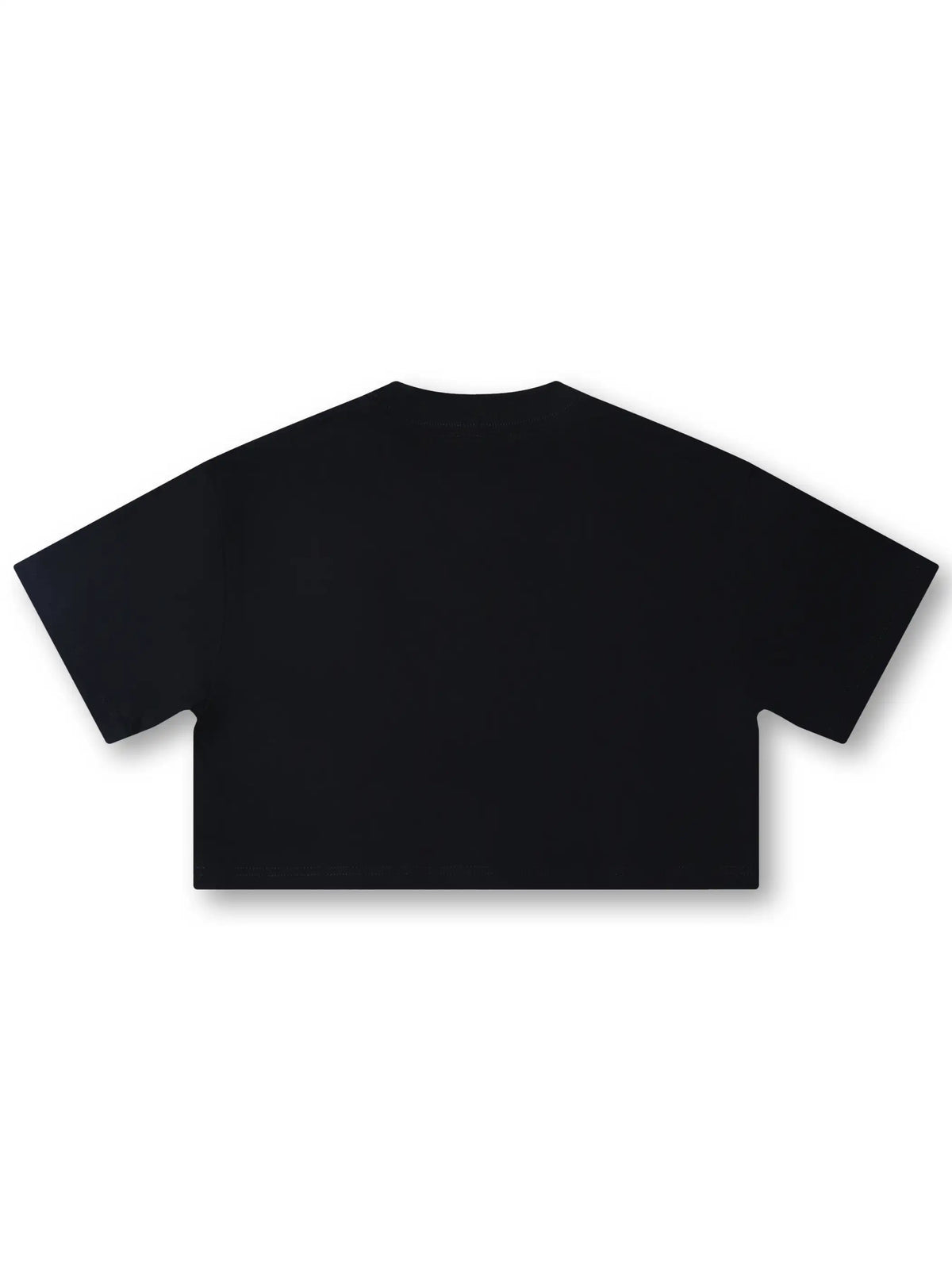 Boxy L.A. Skyline Bling Crop Tee-541