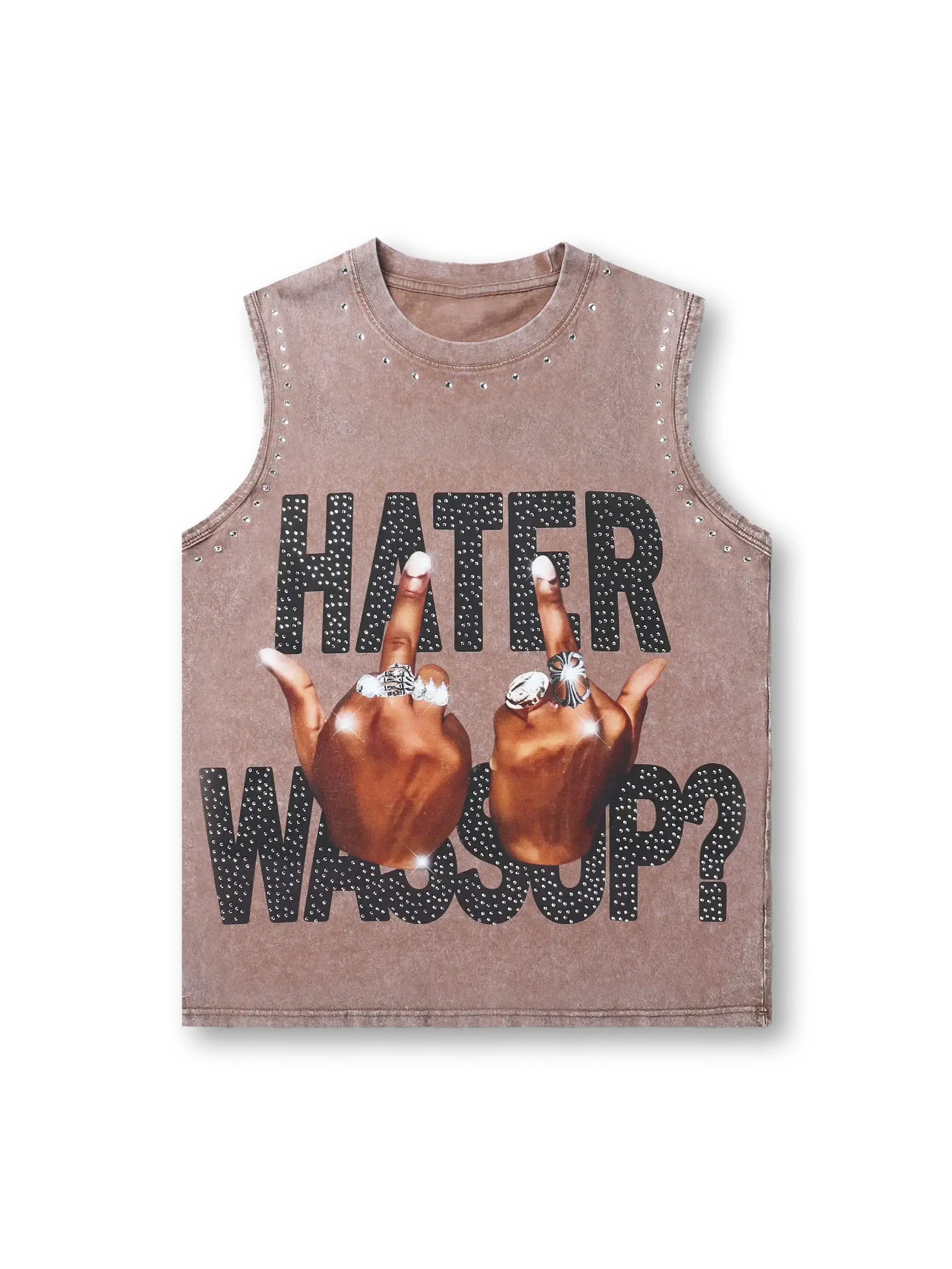 Rhinestone Rebel Finger Vest--205