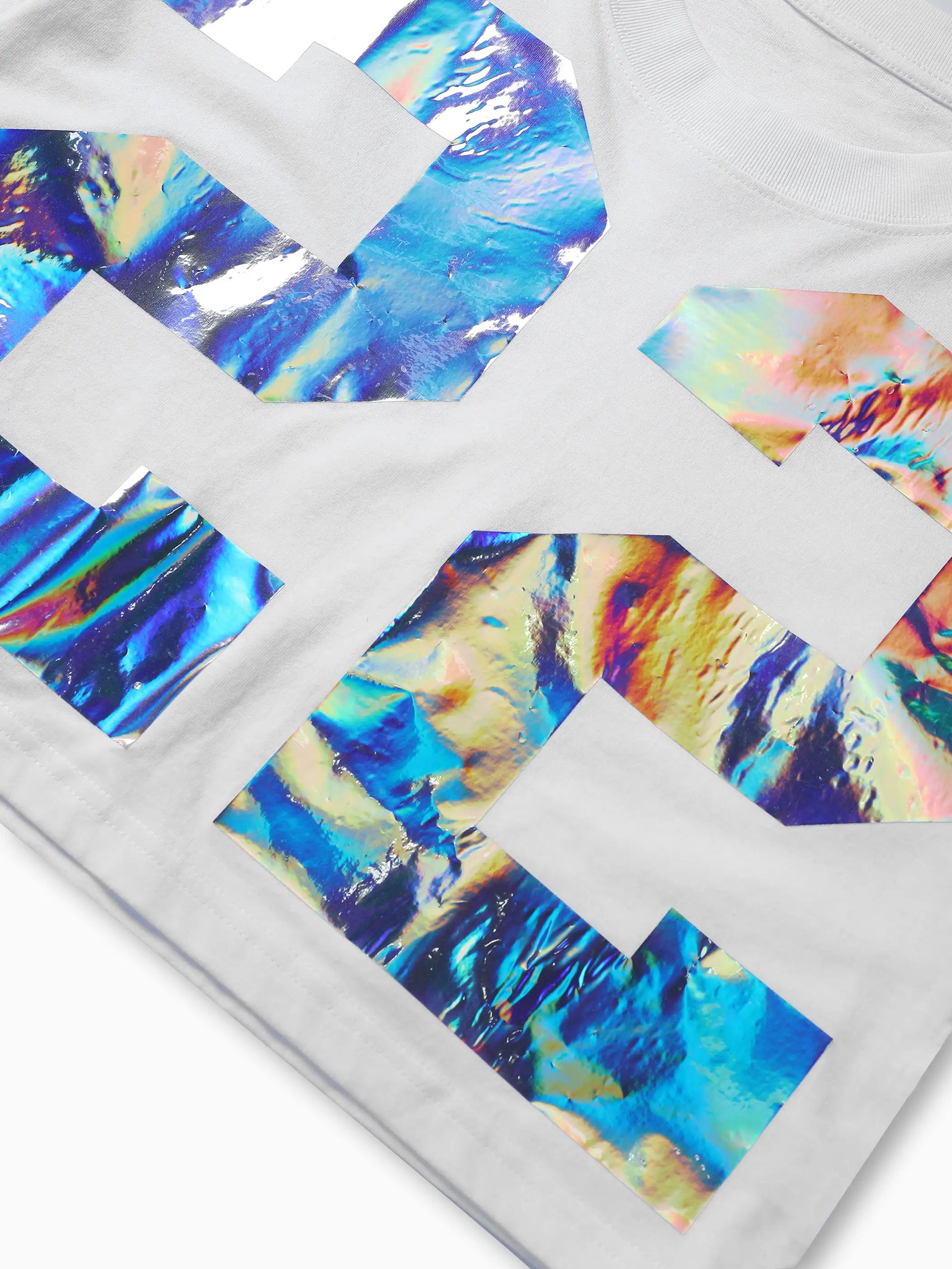 Shiny 22 Iridescent Graphic Tee-286