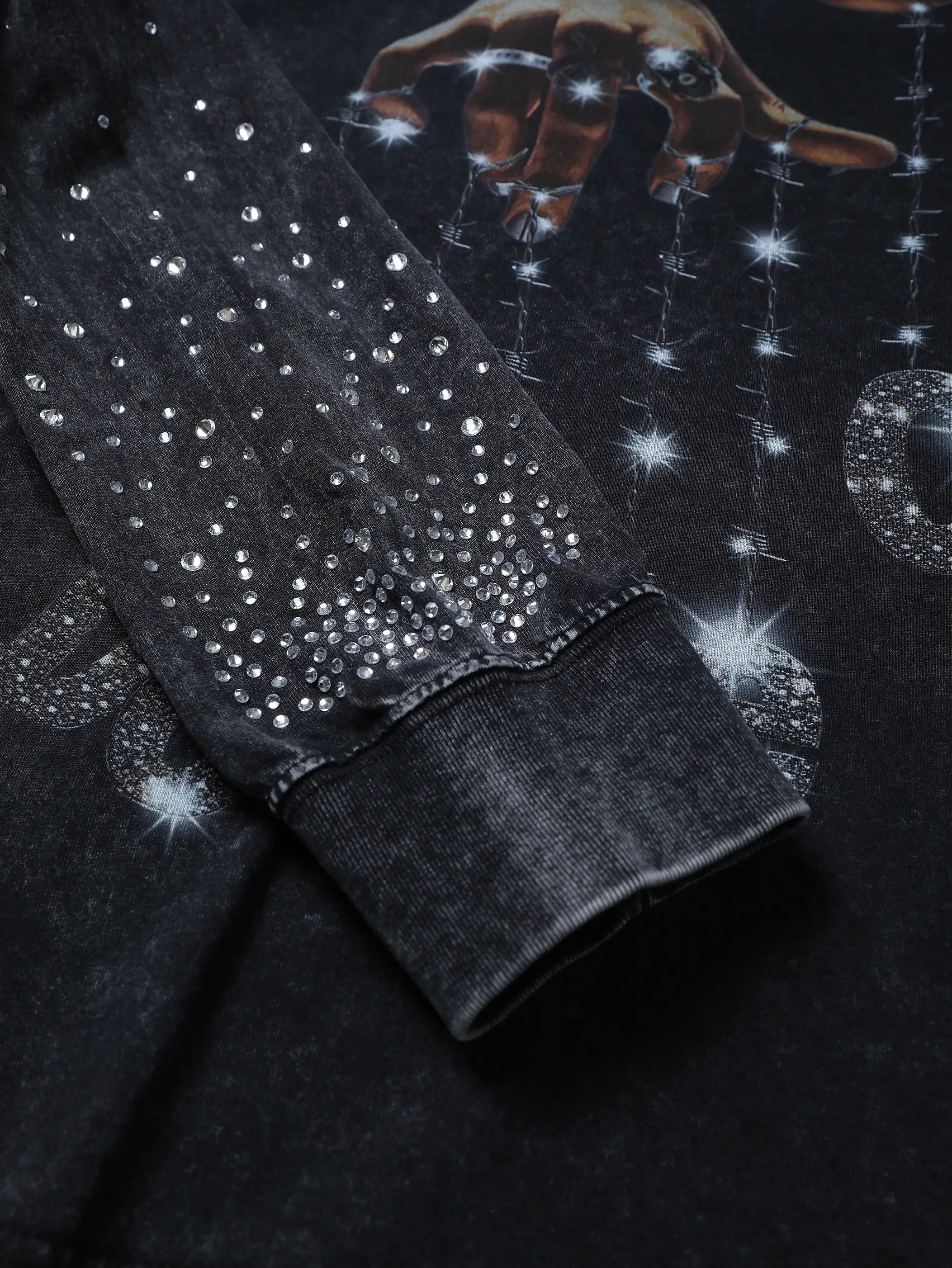 Hand Puppet Graphic Sweatshirt - 098