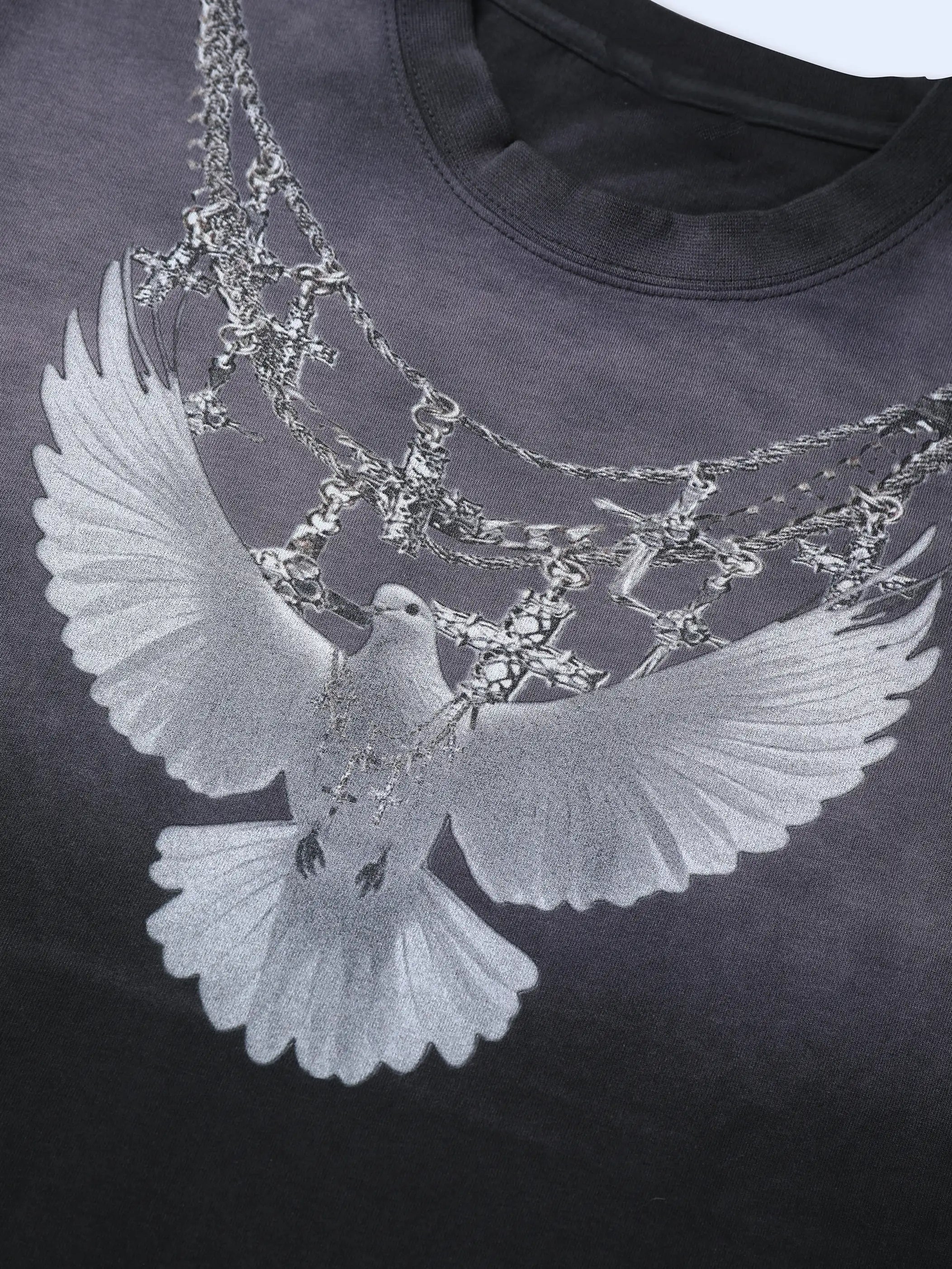 Flying Dove Cross T-shirt-161