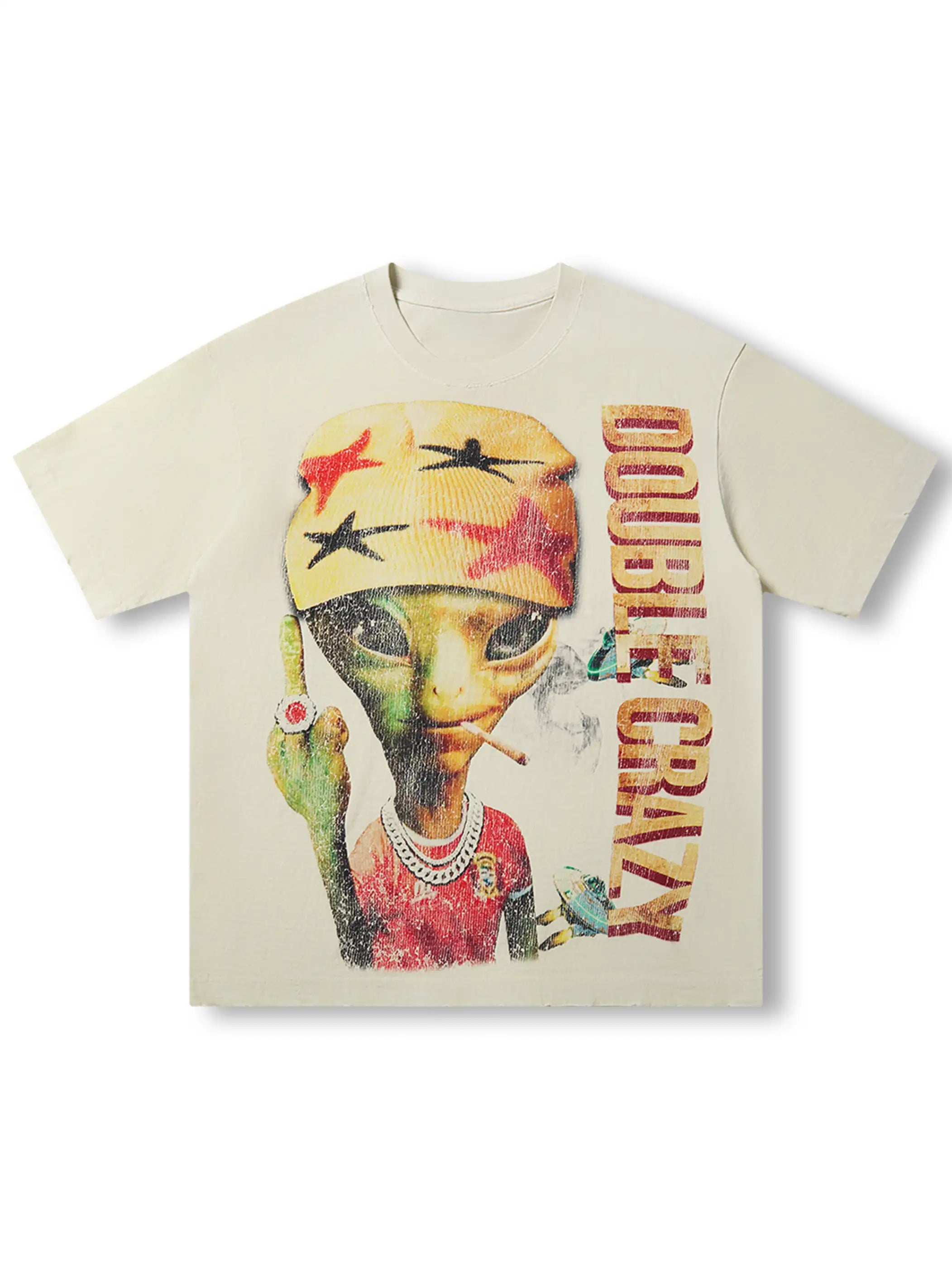 Space Rebel Alien T-shirt-336