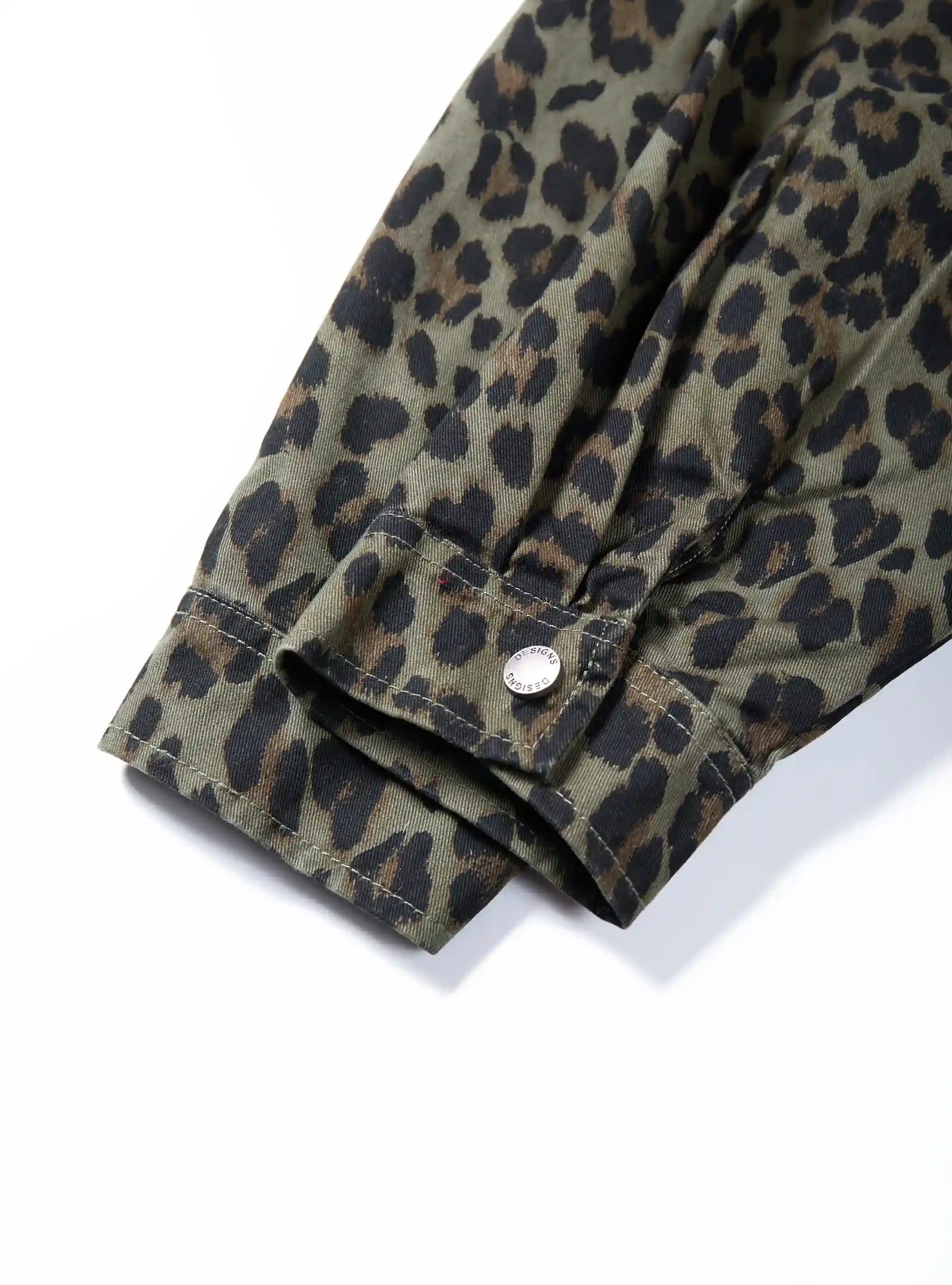Camisa de malla de leopardo-390