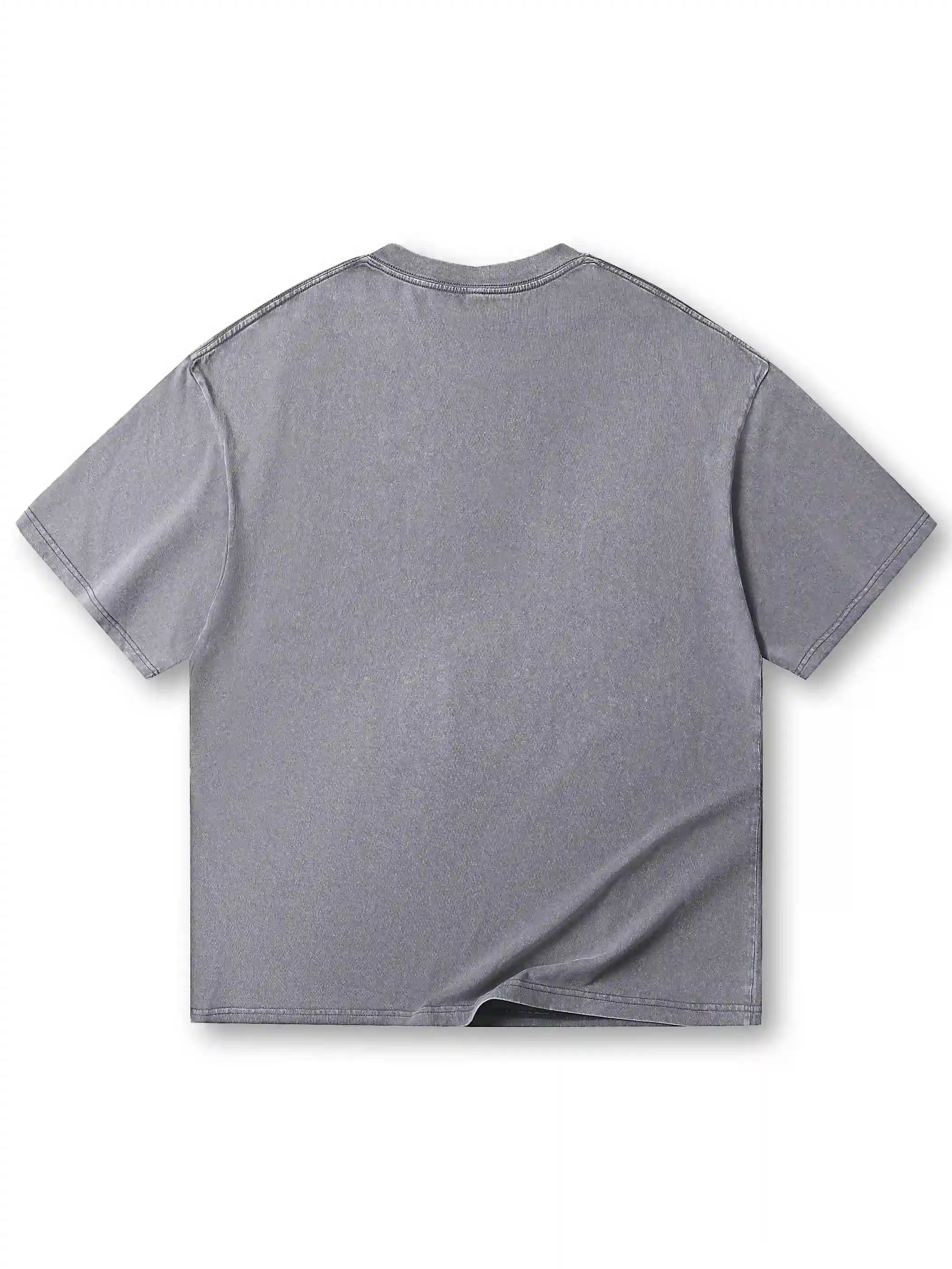 Shining Diamond Graffiti Print T-shirt-069T