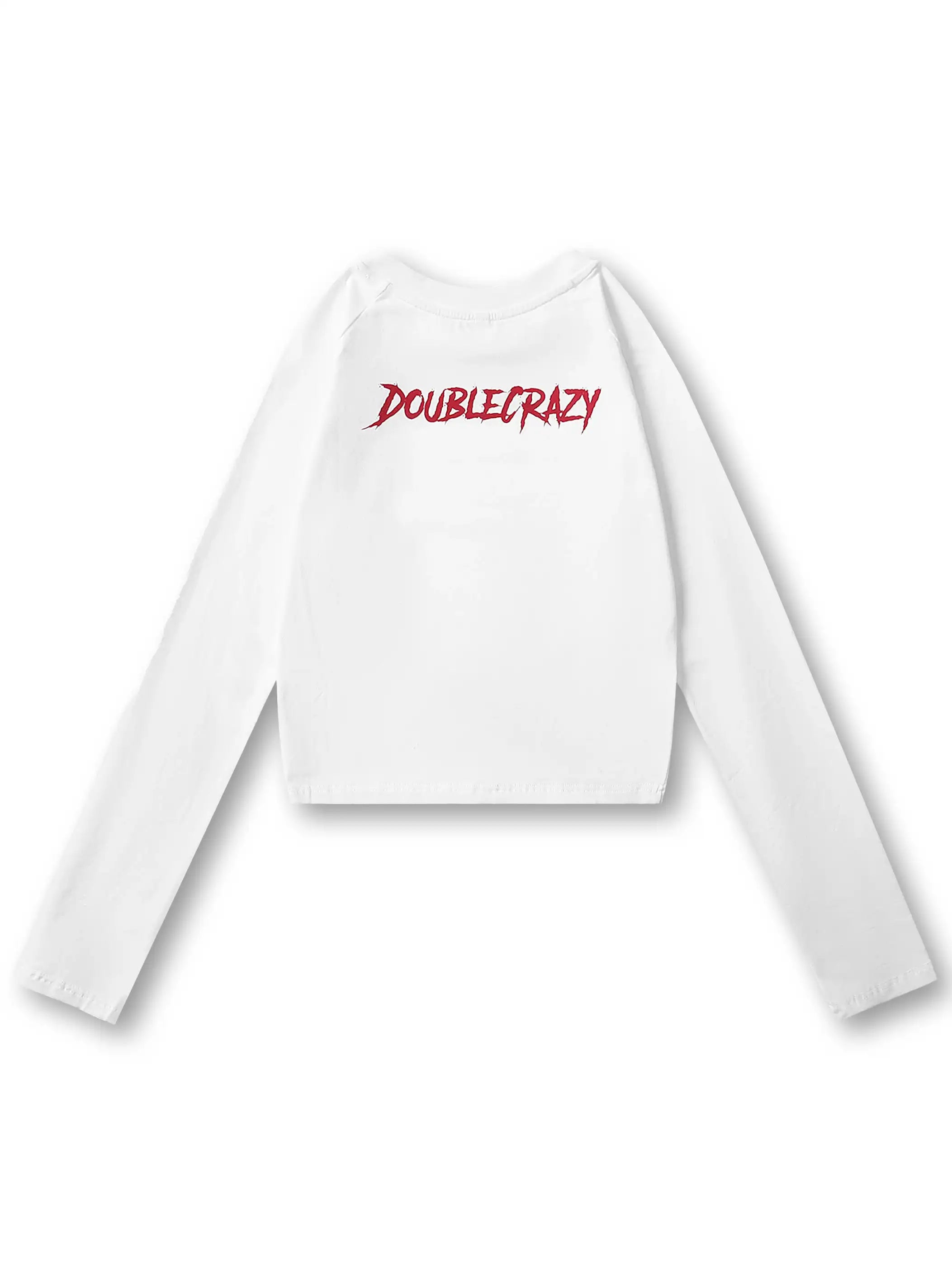 Bold Diamond Grillz Graphic Crop Top-072