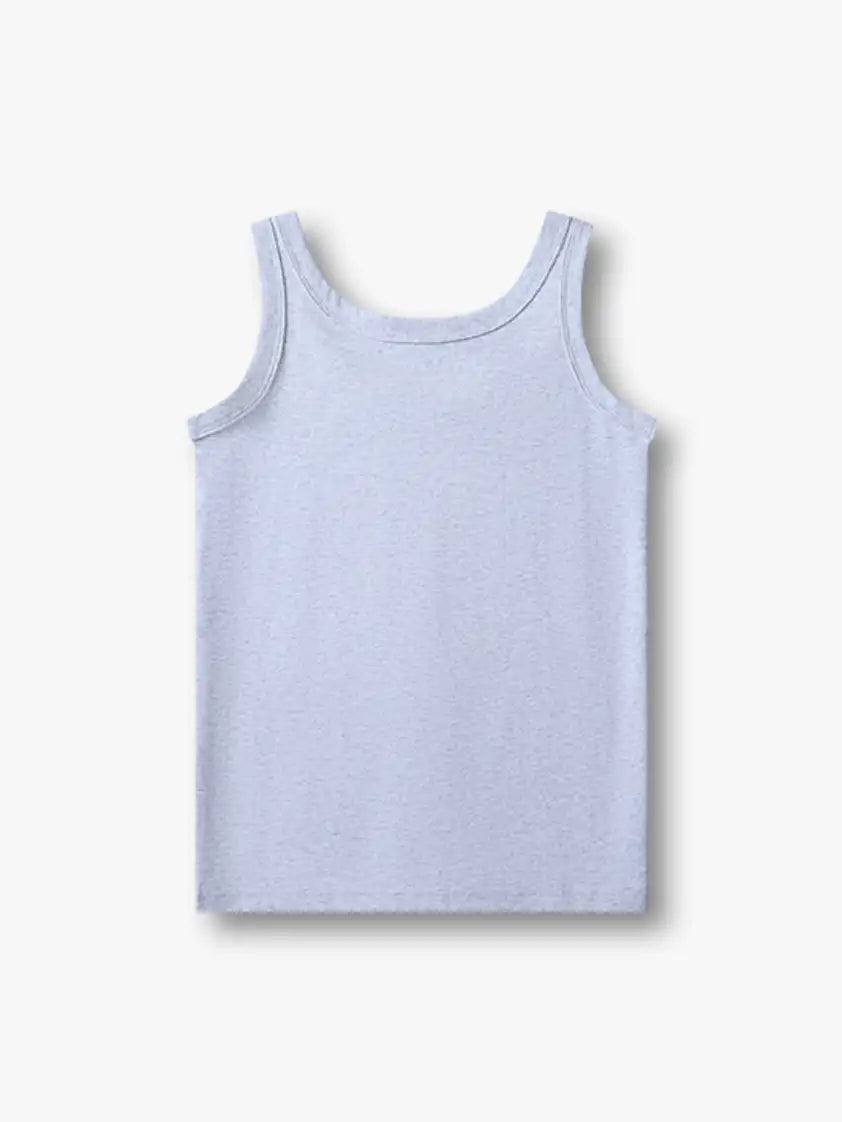 Metal Star Studded Tank T-shirt-260