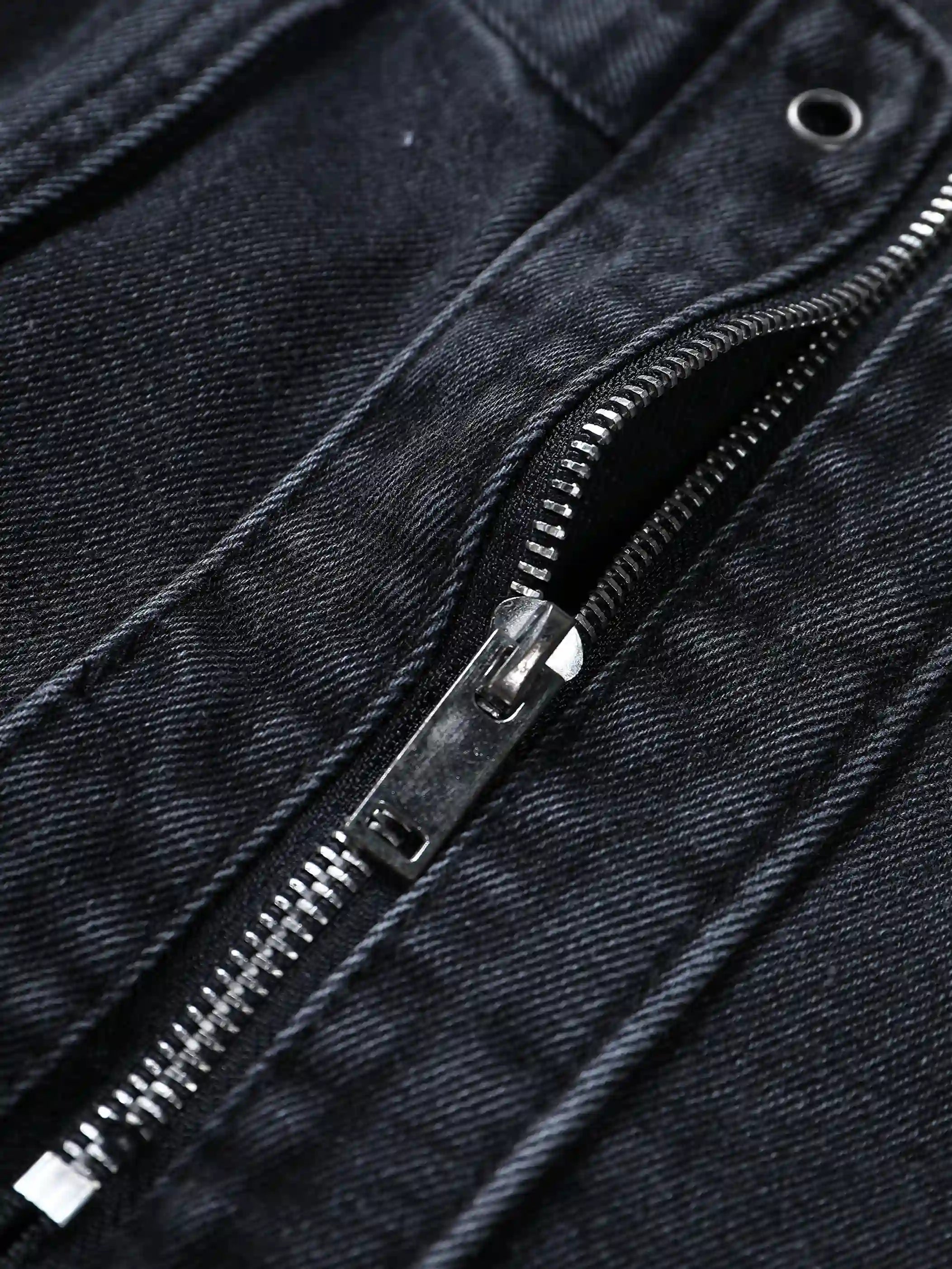 Ripped Street Denim Shorts-S1032