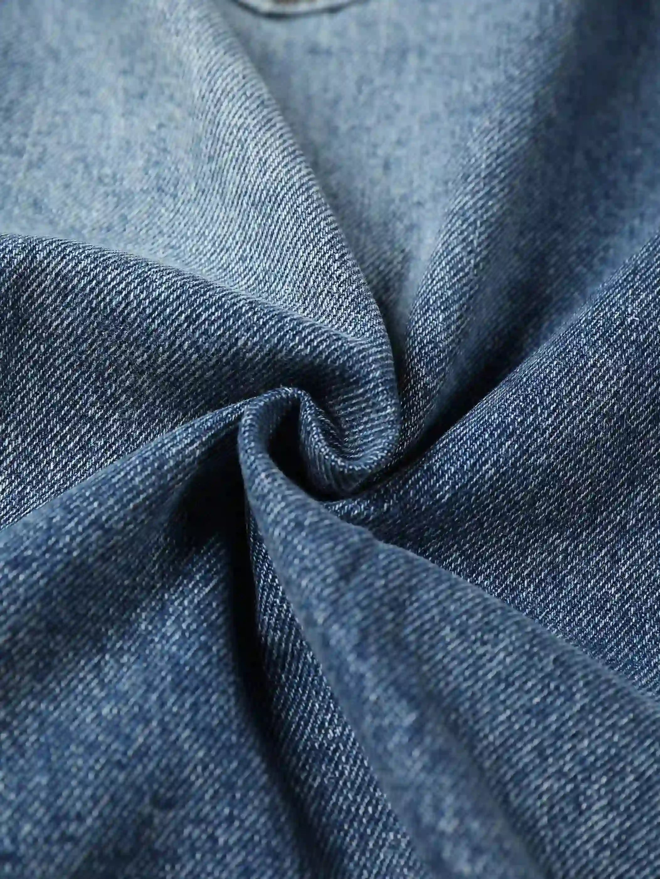 Pantalones cortos vaqueros de cristal brillante-197