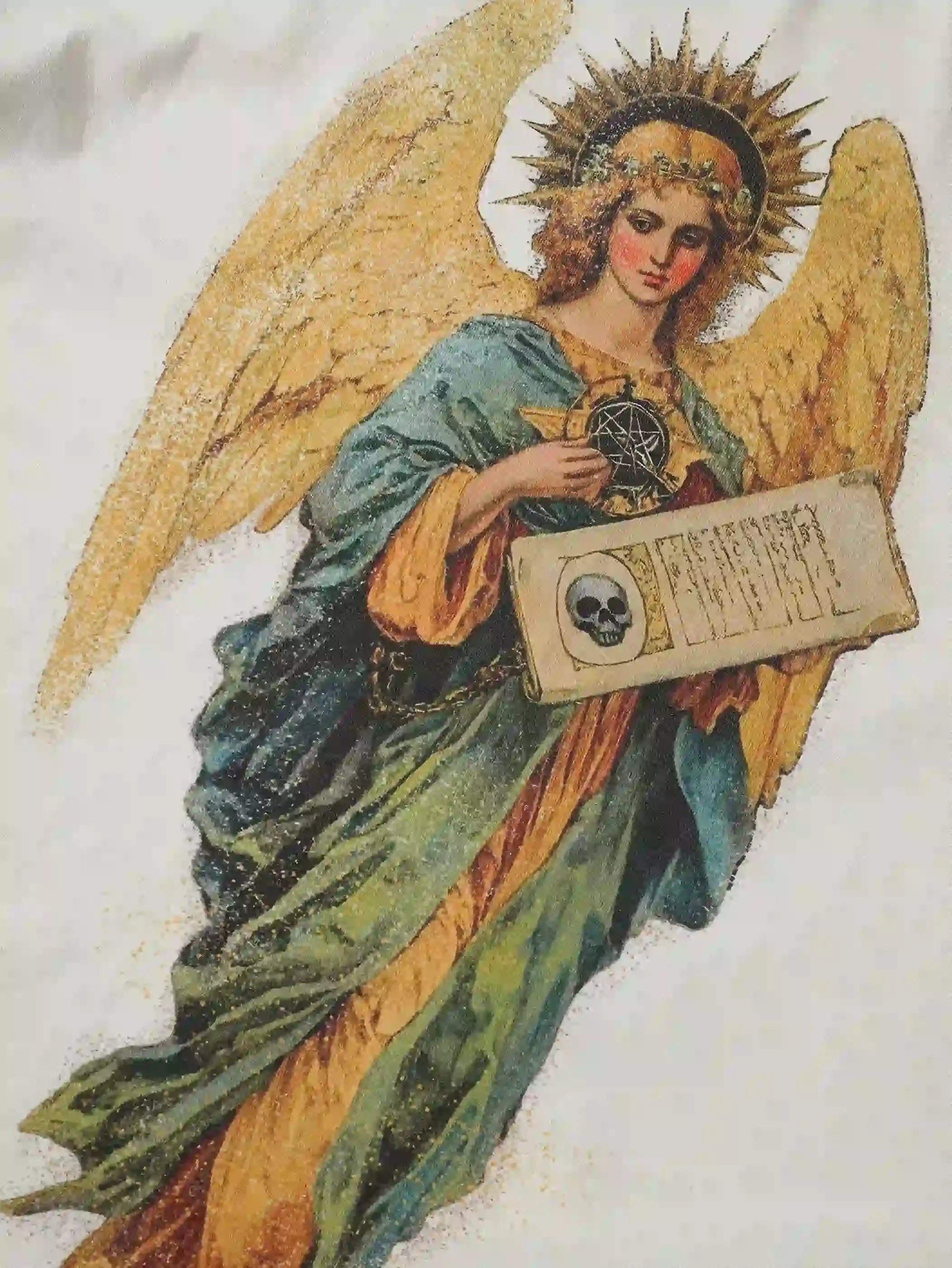 Camiseta Pergamino Ángel Apocalipsis-169
