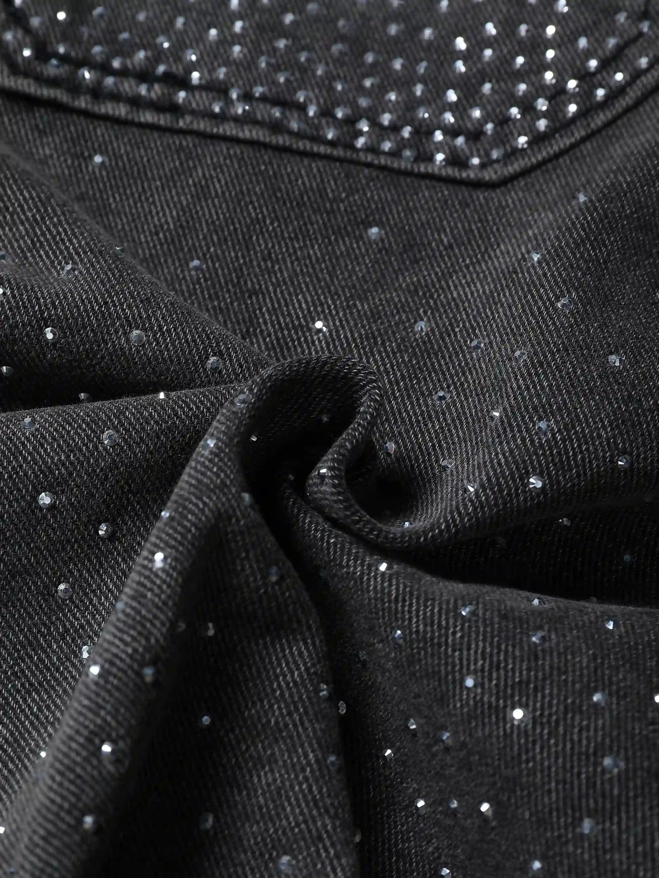 Radiant Stars Denim Shorts-S1034