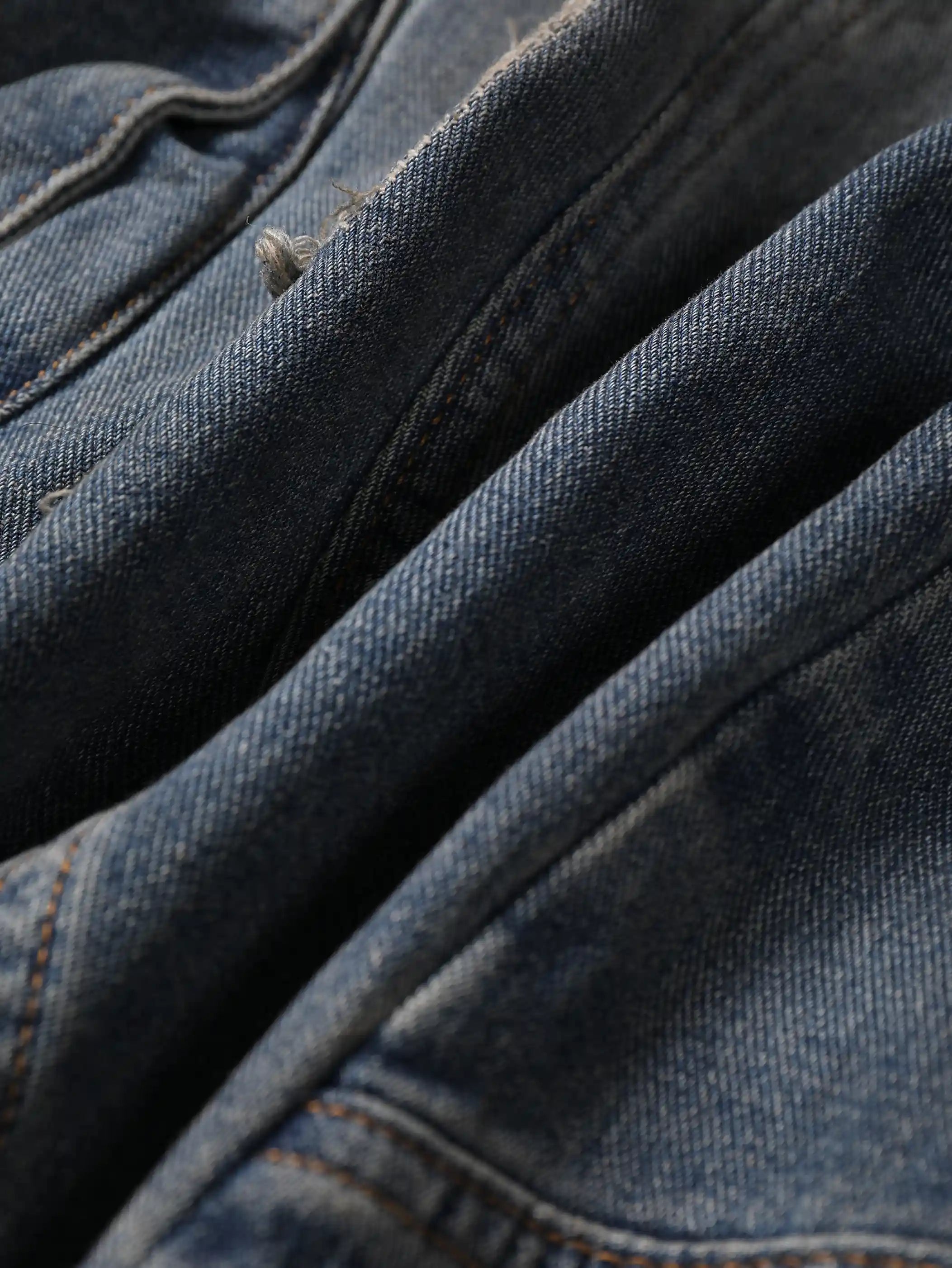 Streetwear Distressed Cargo Shorts-S1038