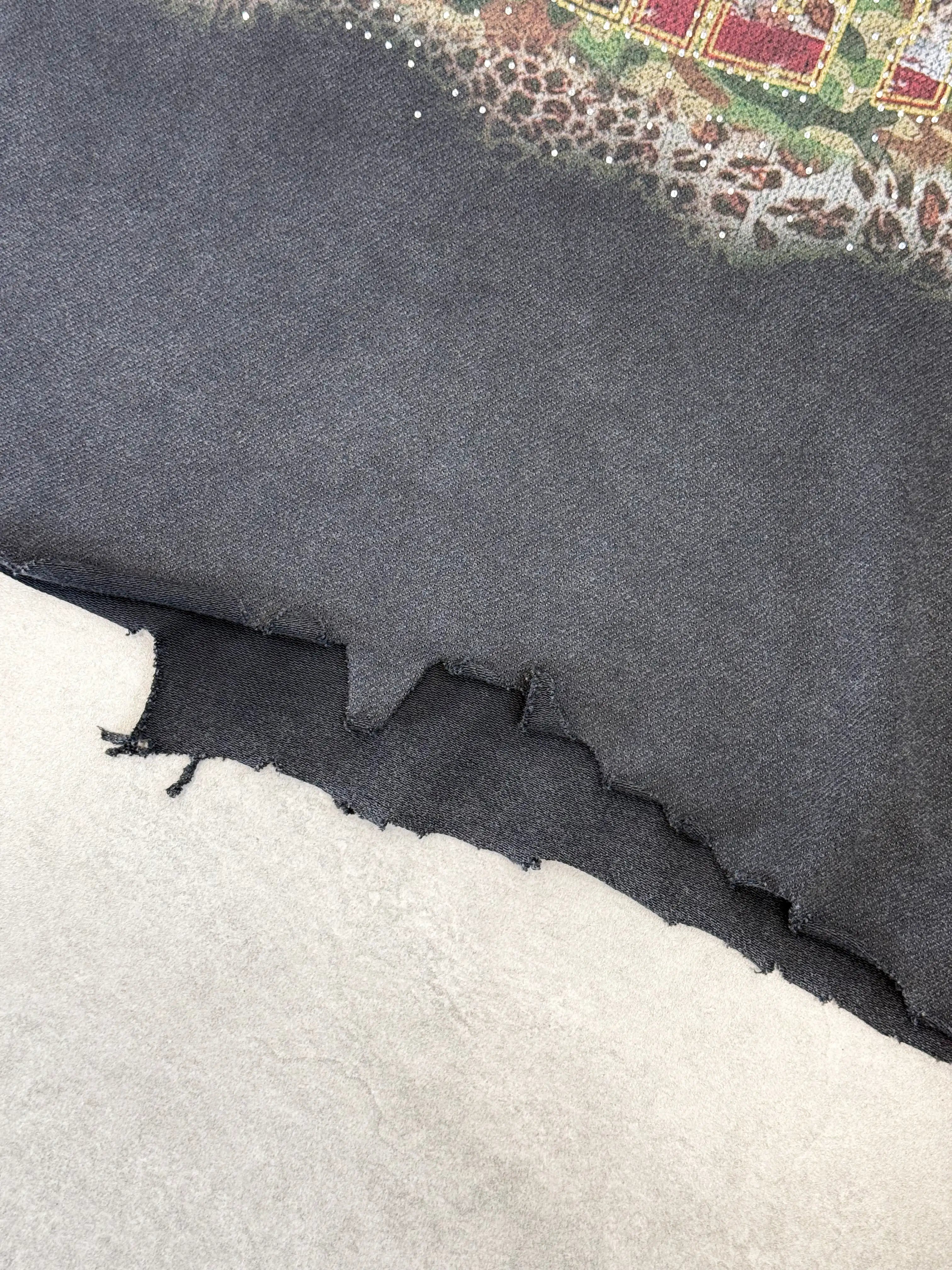 Distressed Boxy USA Flag Tee-432