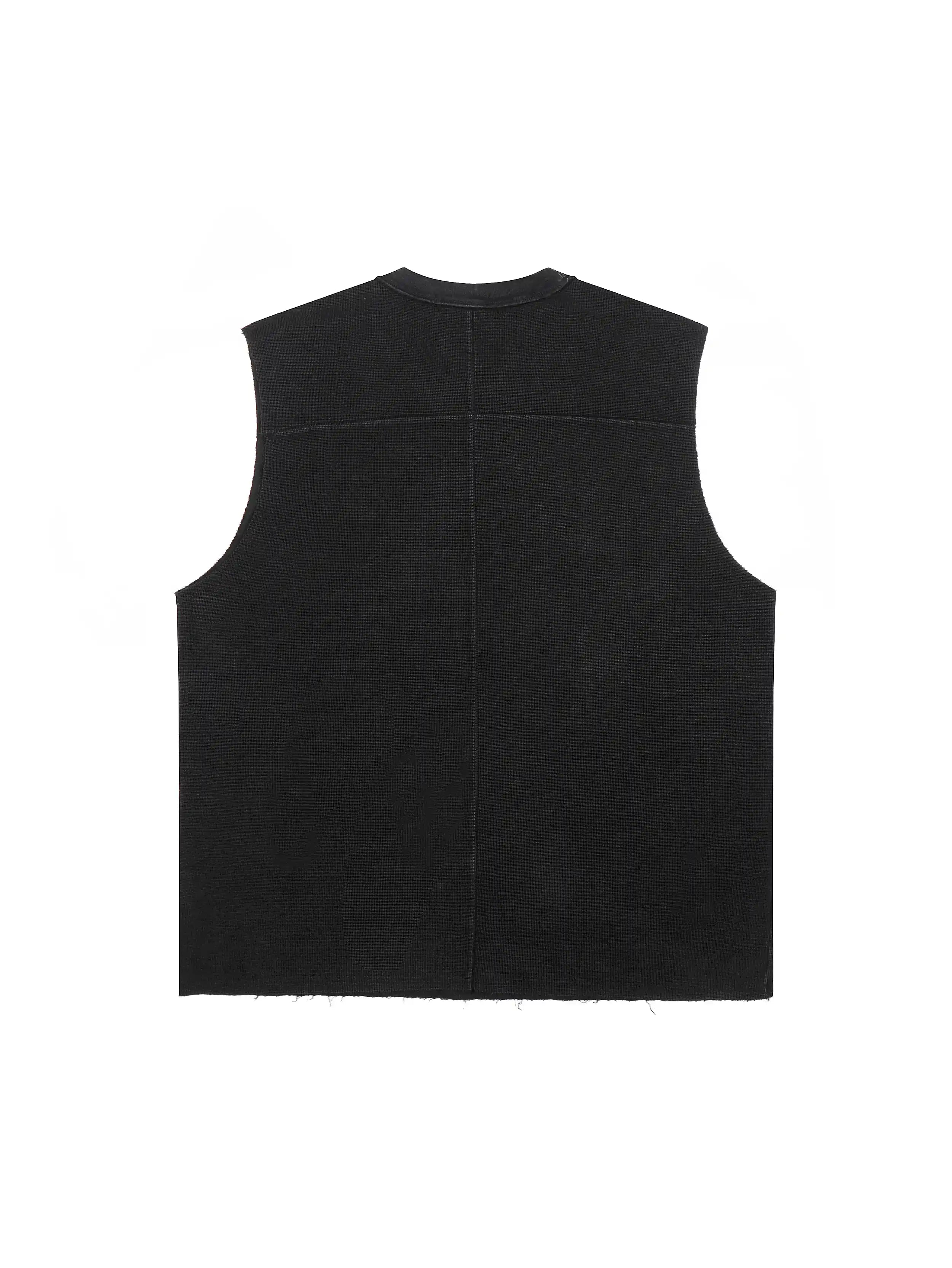 Raw Edge Punk Studded Tank-575