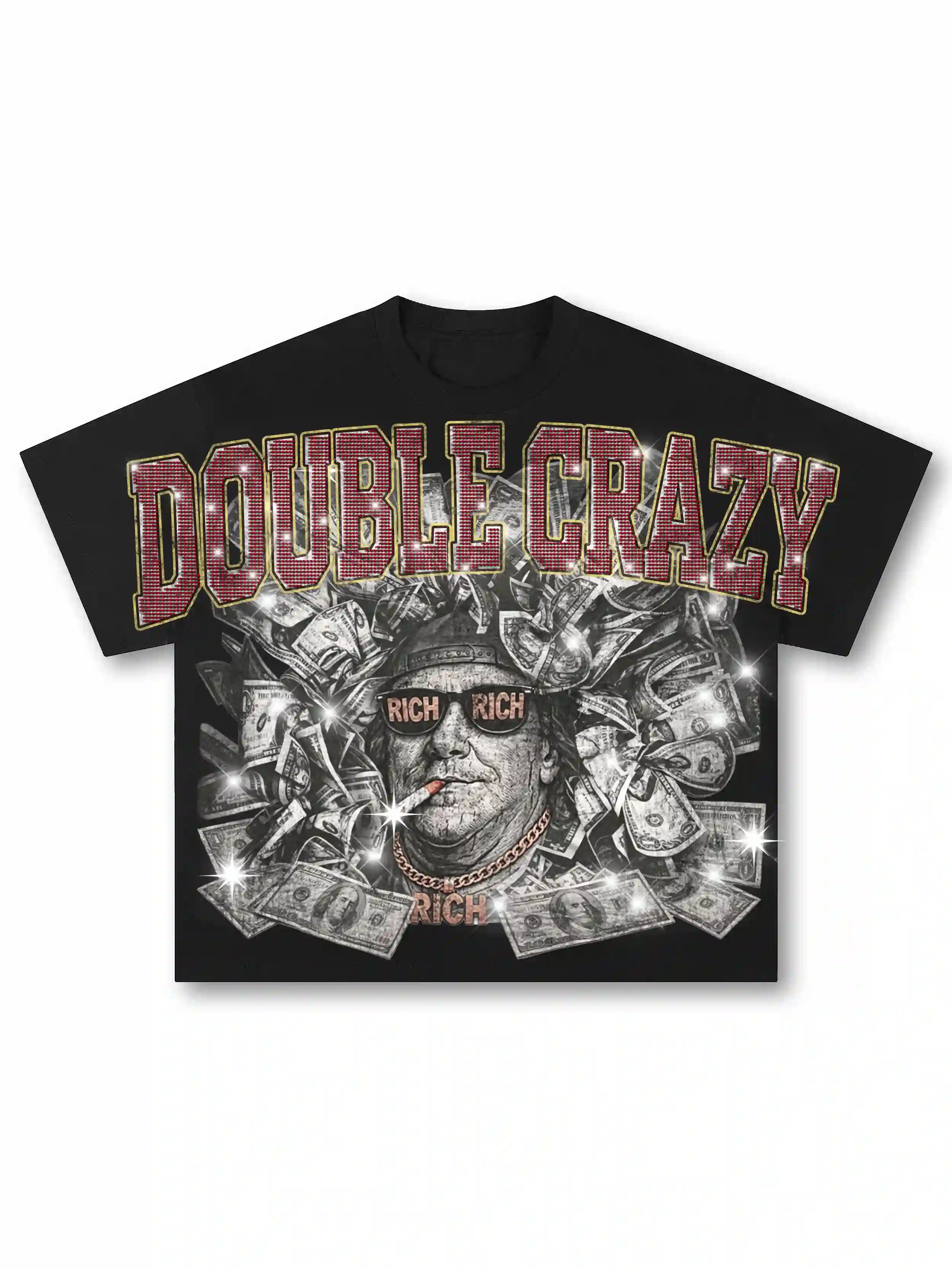 Bling Rich Jesus Graphic Tee-560