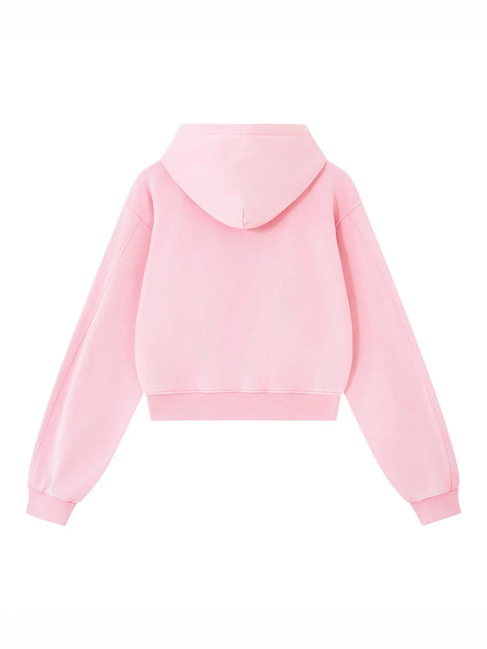 Y2K Grunge Cracked Angel Crop Hoodie-826