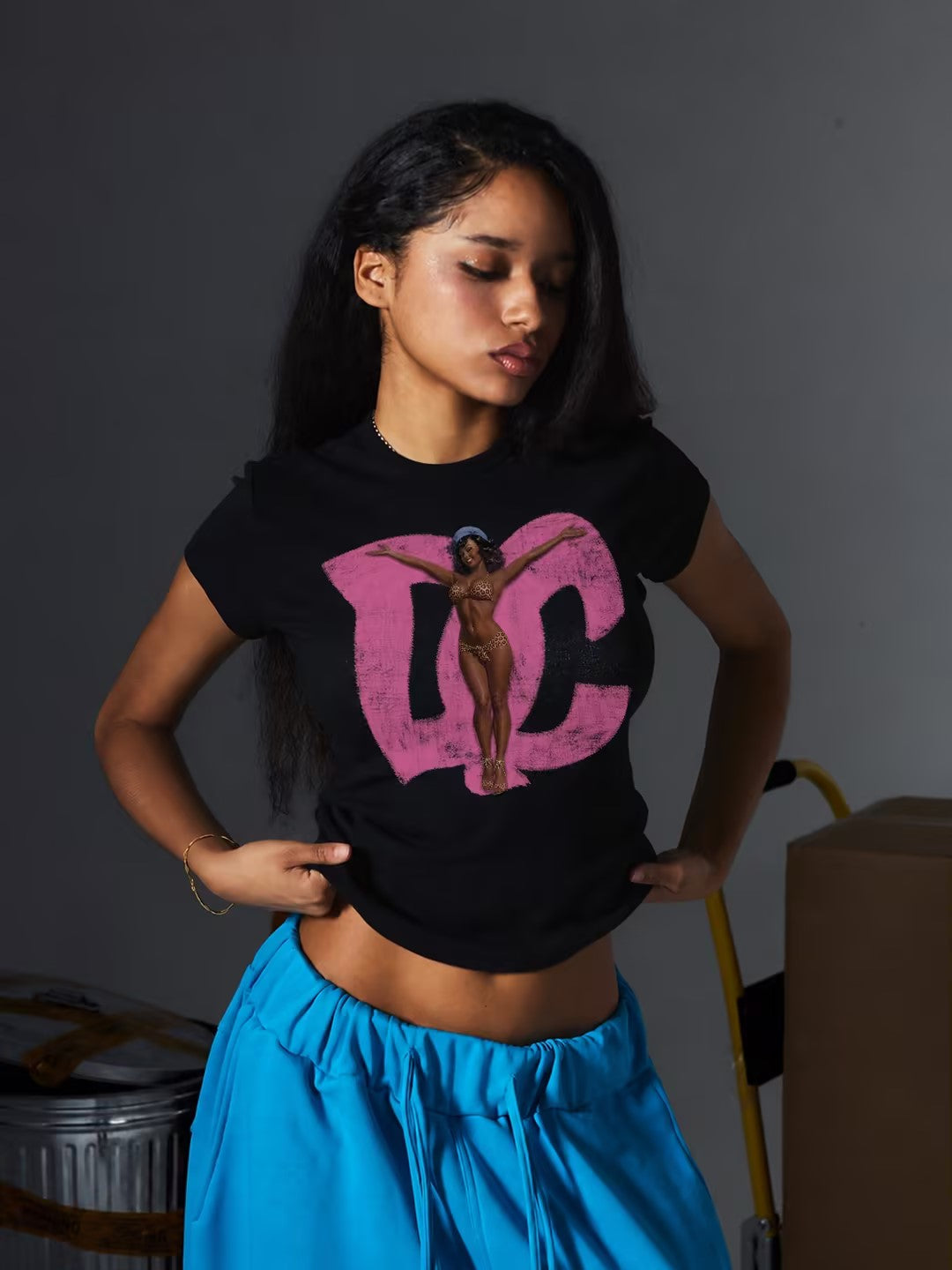Vintage Video Vixen Baby Tee-750