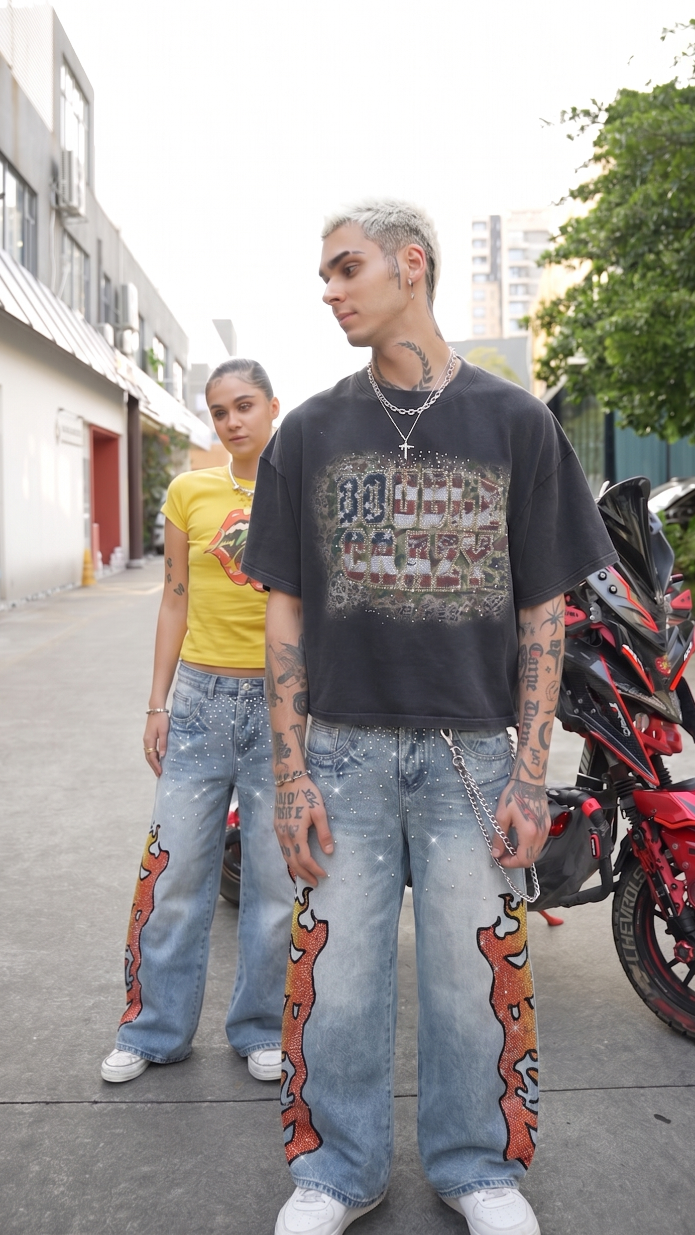 Wear with Statement Pants -DoubleCrazy