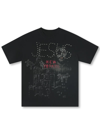 Camiseta trampa fe Nueva York-408T