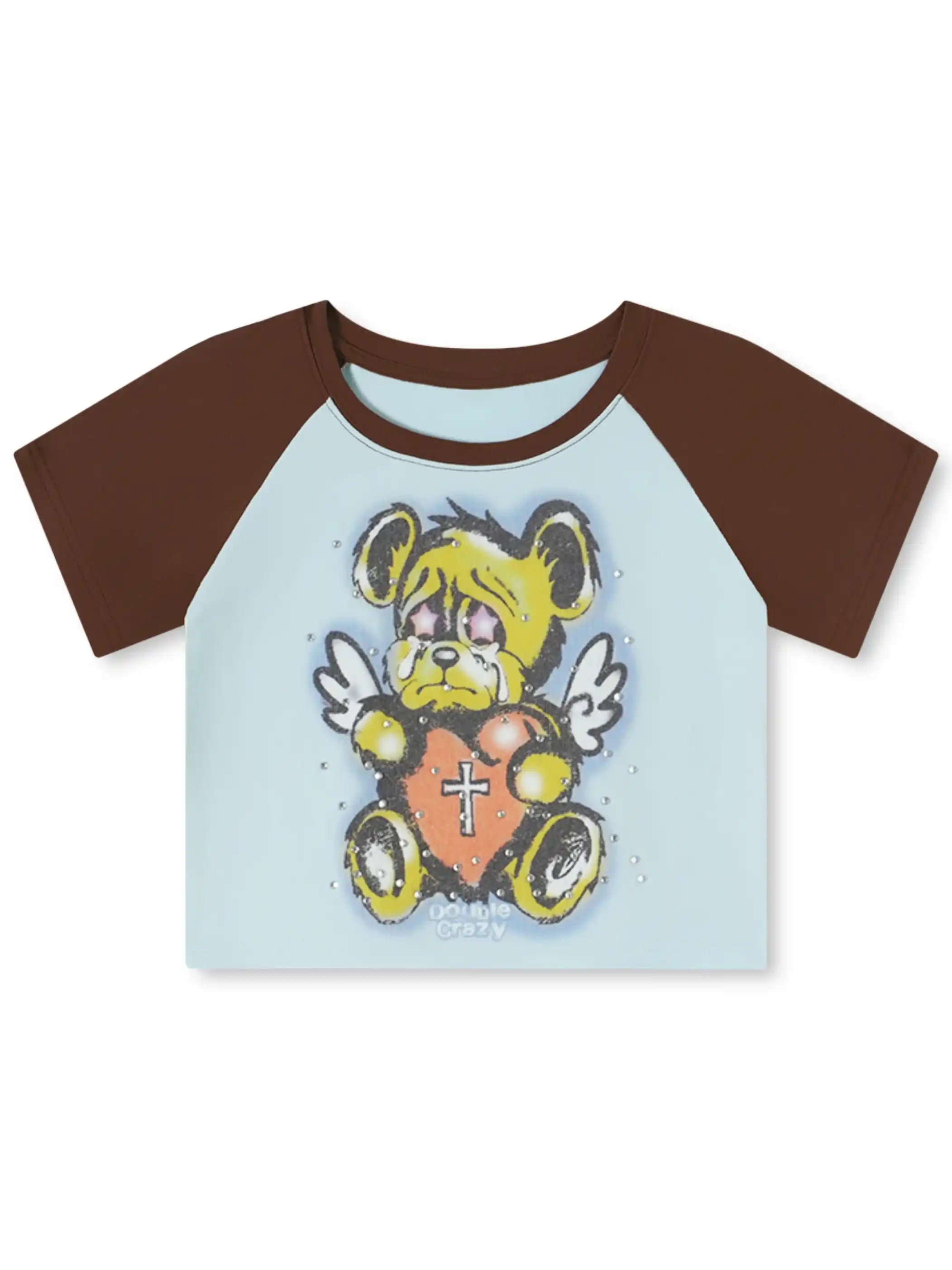 Vintage Boxy Airbrush Bear Tee-442