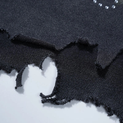 Jesus Skyline Rhinestone Boxy Tee-548