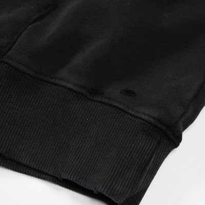 Sweat à capuche avec motif rayons X effet vieilli - 780