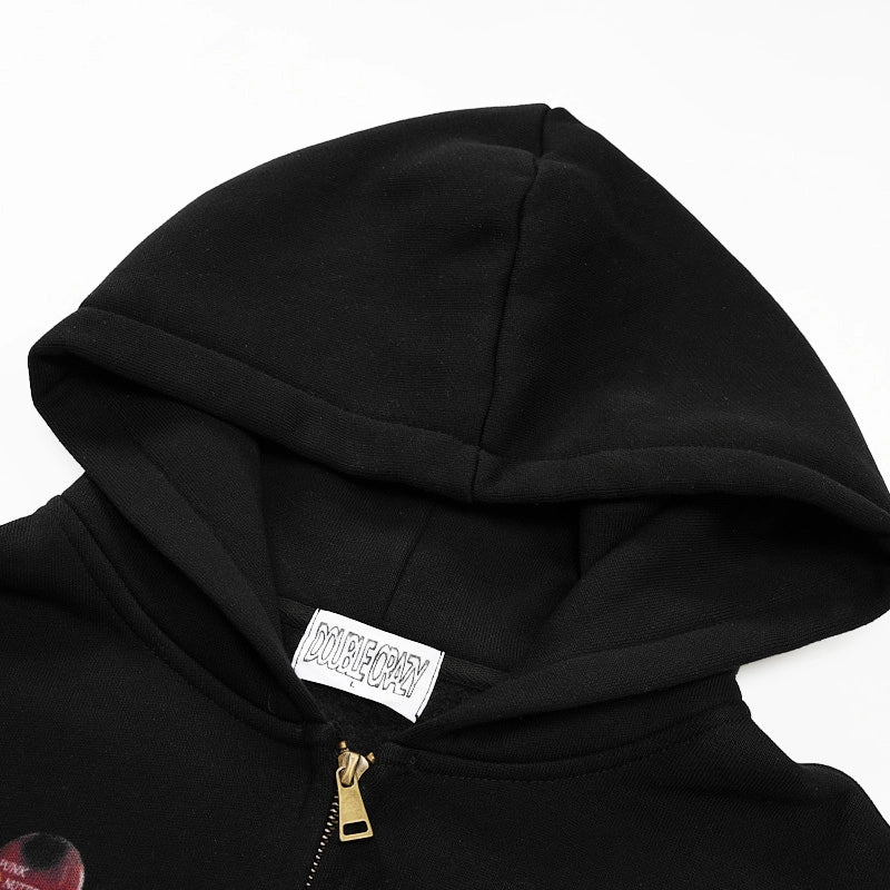 Royal Angel Zip Hoodie