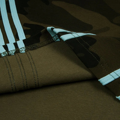 Minifalda con raya de camuflaje Y2K-S1215
