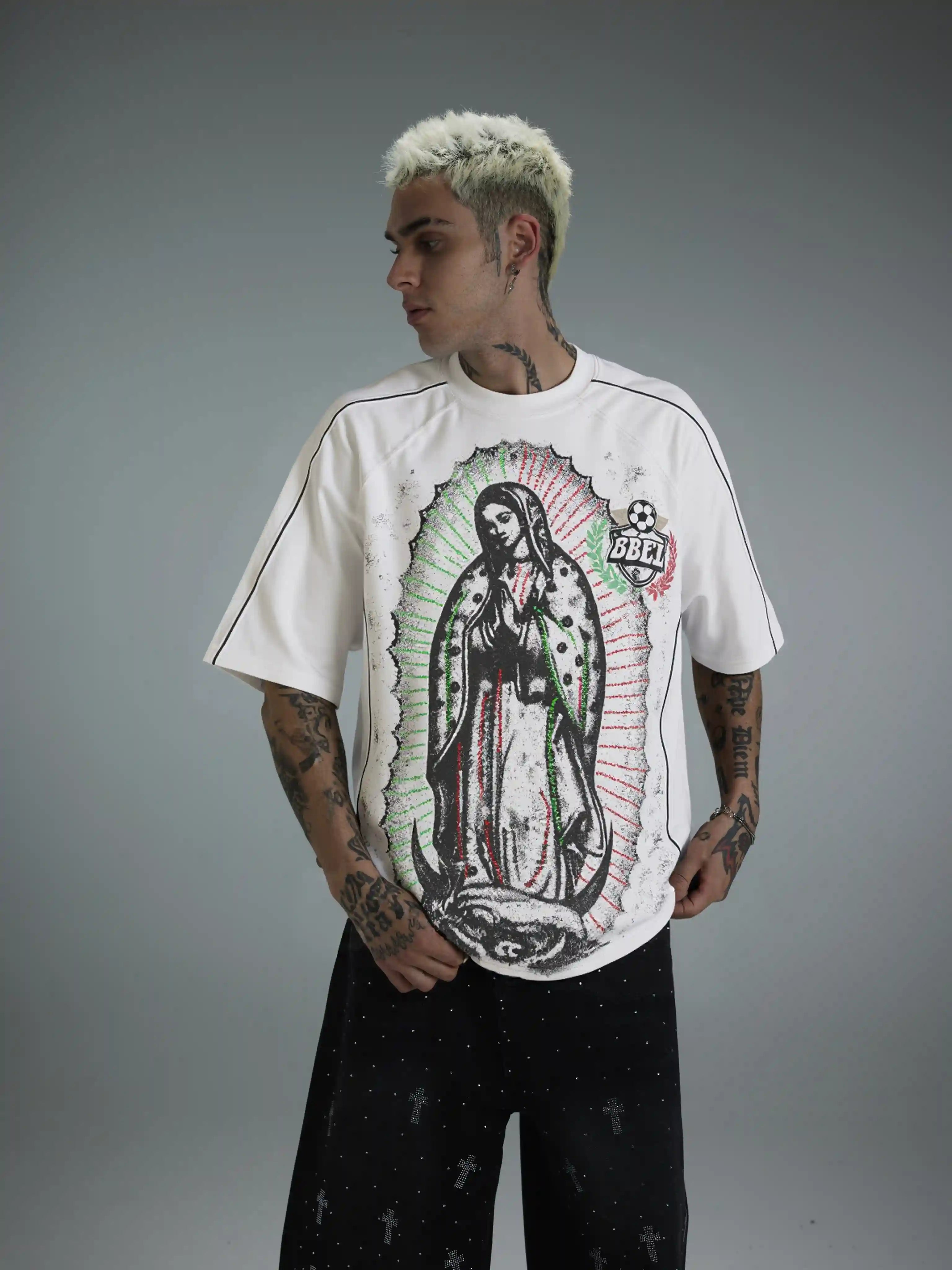 Iced Out Guadalupe Baggy Jersey-615