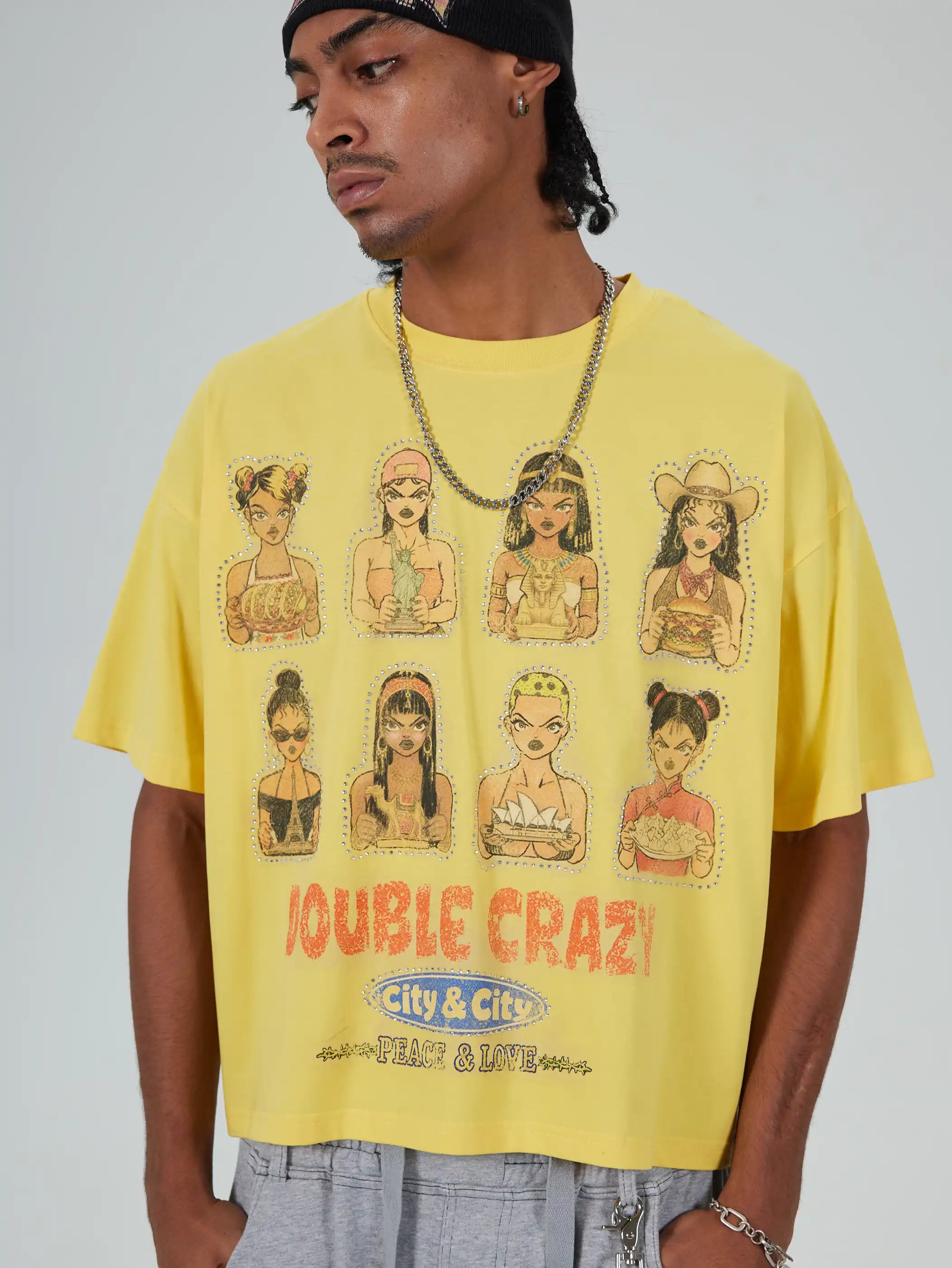 Bratz Rhinestone Boxy Tee-694