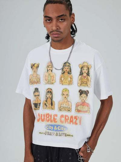 Bratz Rhinestone Boxy Tee-694
