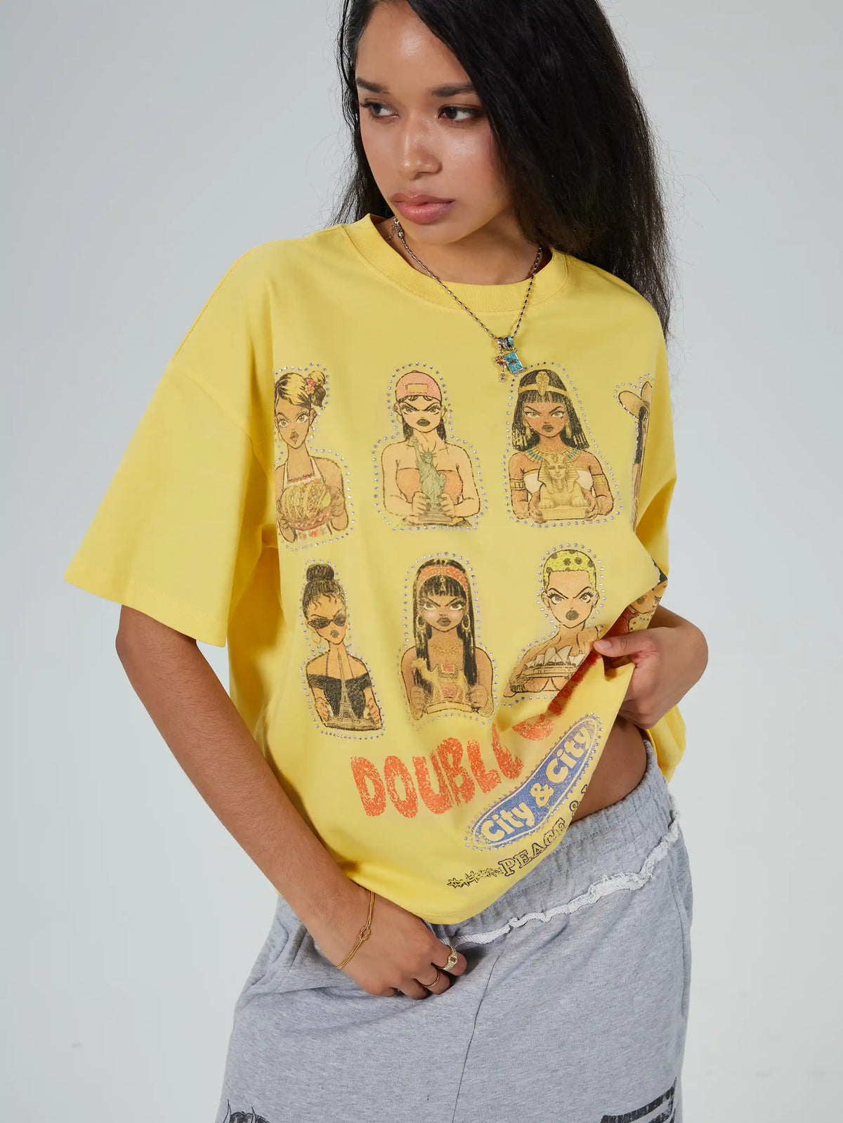 T-shirt court Bratz en strass-694