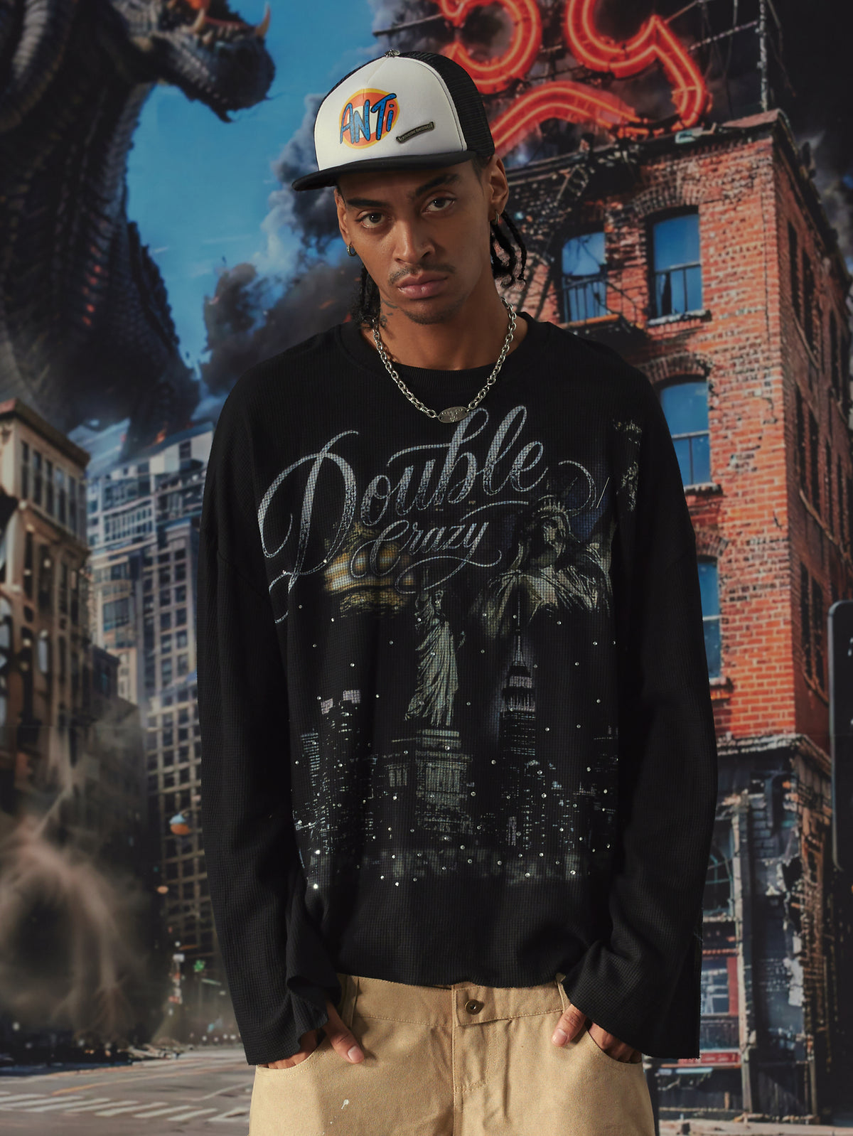 Bling City Never Sleeps L/S-658