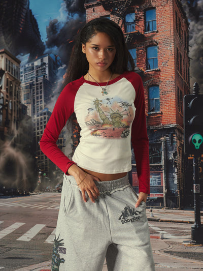 Raglan ajustada Doomsday Liberty-741