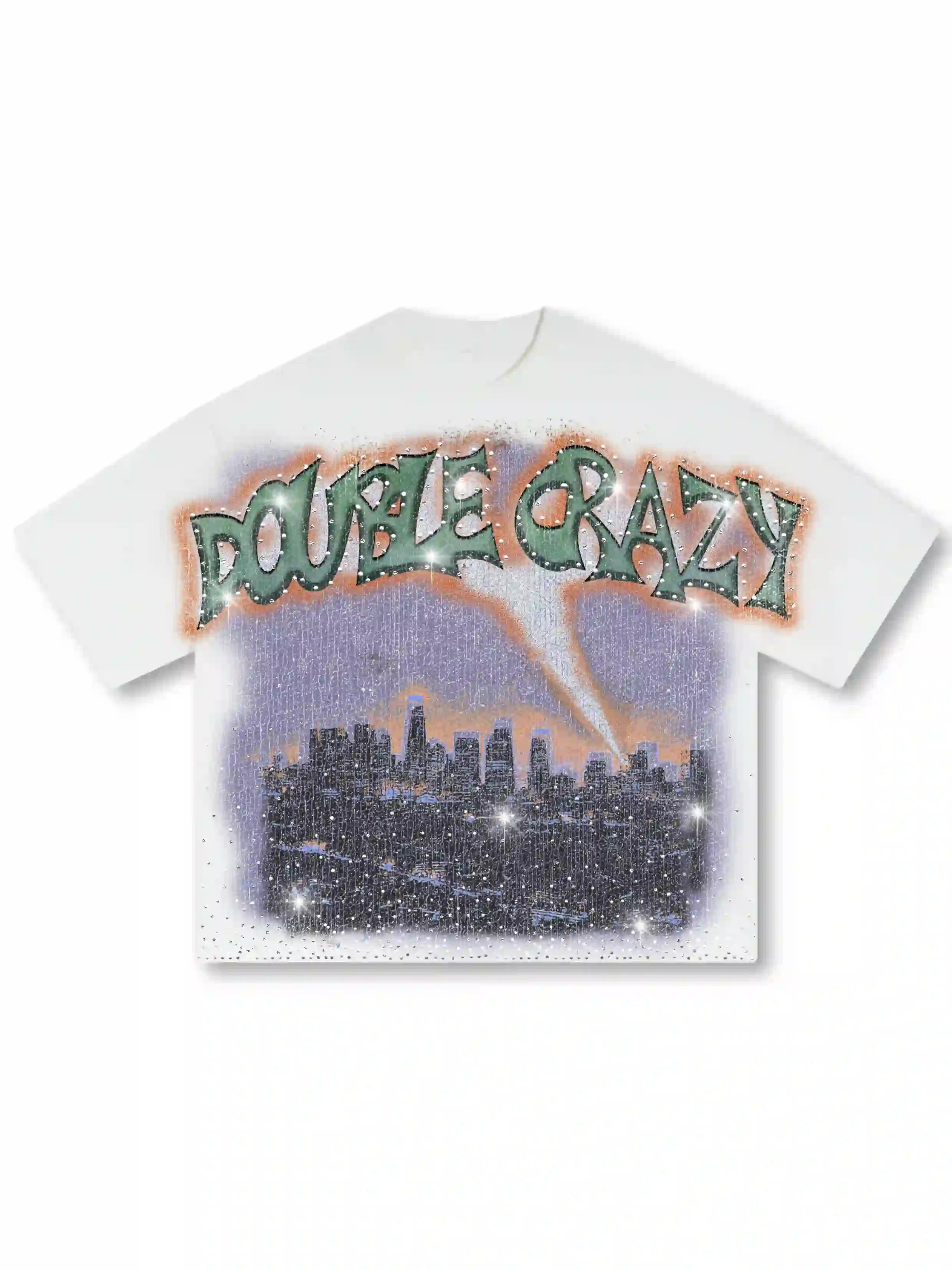 Camiseta Iced Out Boxy L.A. Skyline-435