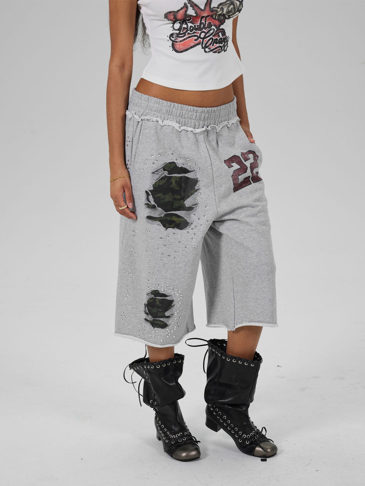 Pantalones Cortos de Camuflaje Varsity-662