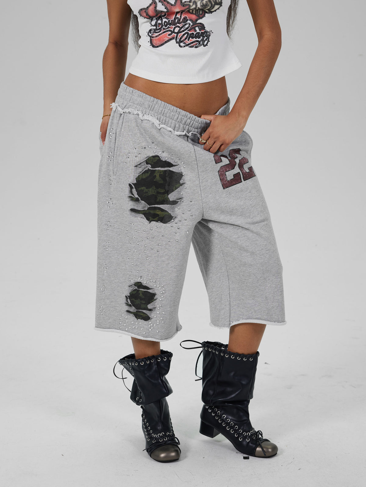 Pantalones Cortos de Camuflaje Varsity-662