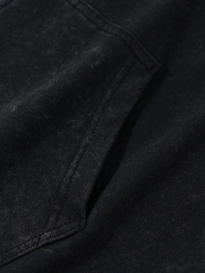 Alien Victory Distressed Hoodie-315