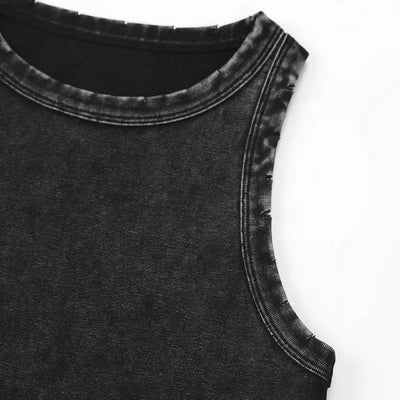 Rhinestone Faded Tribal Tank-695